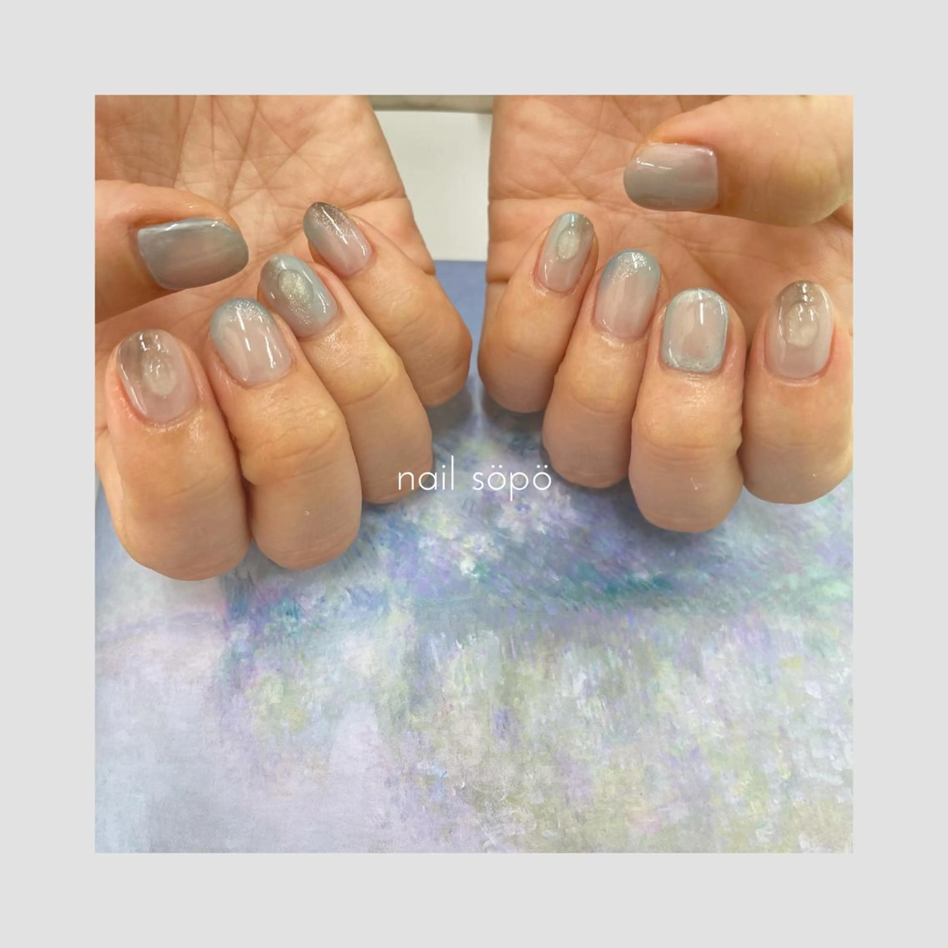 ネイル 自由が丘✳︎奥沢 nail söpöのネイルデザイン