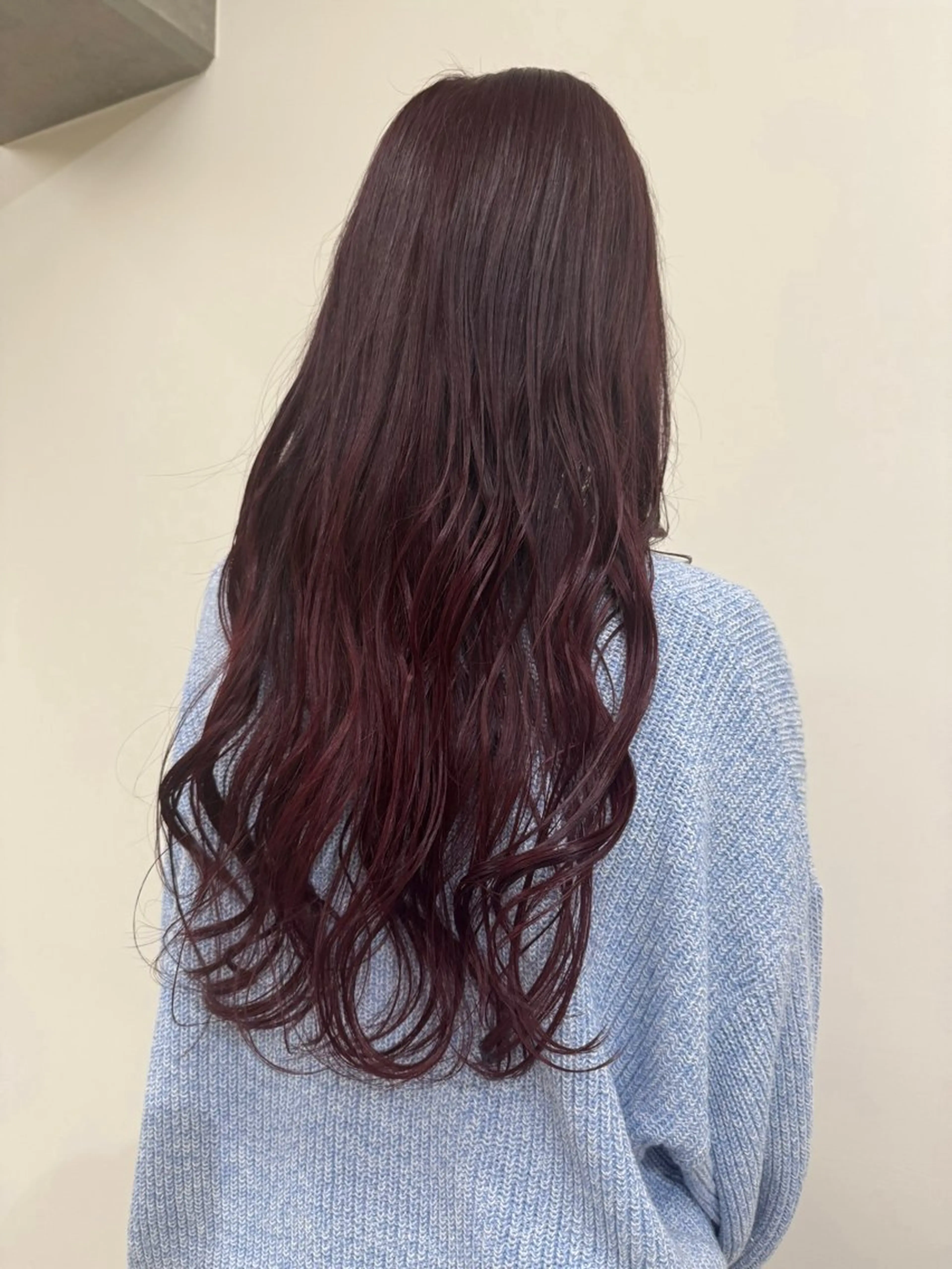 ロング カラー ゆ う あのヘアスタイル