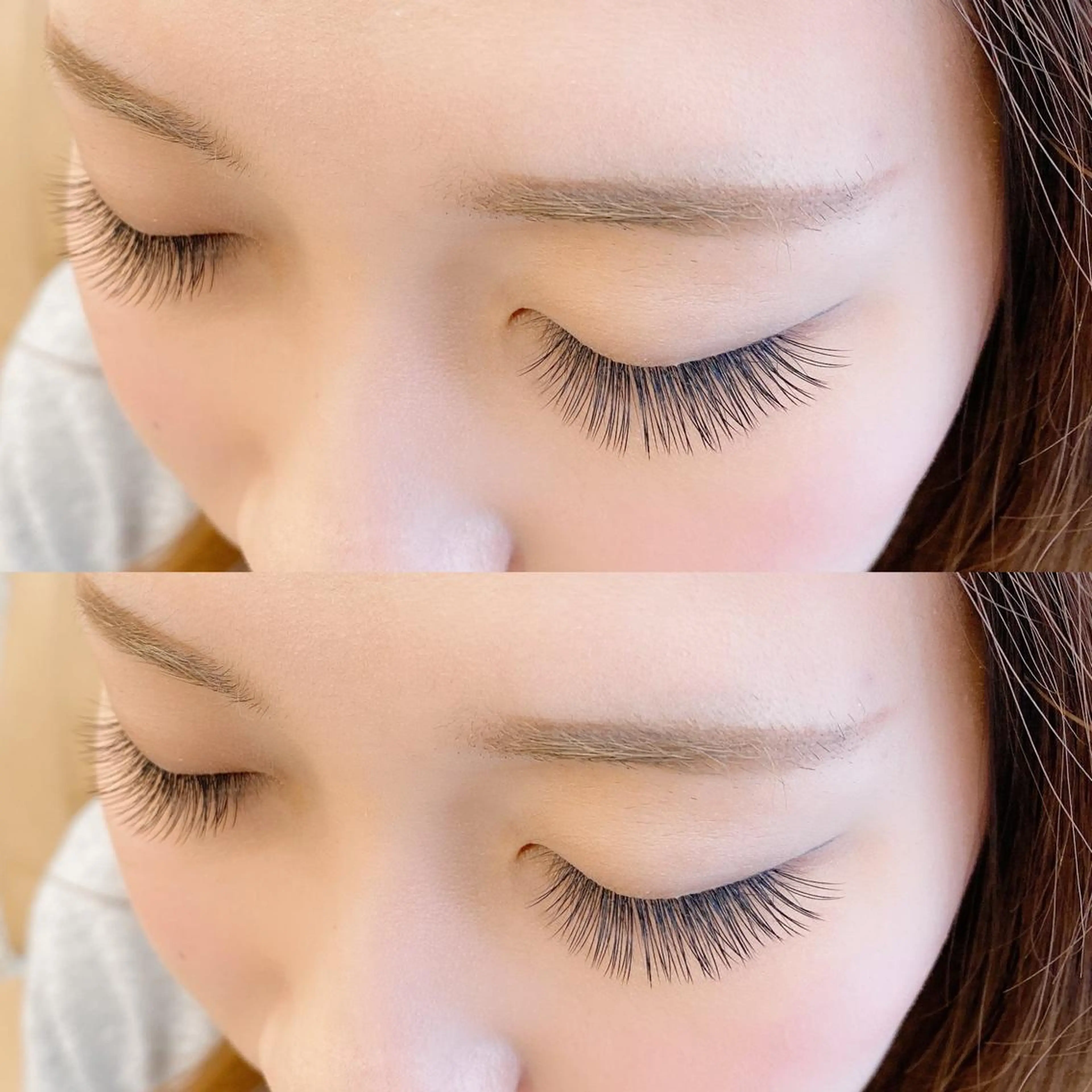 フラットラッシュリペア​〜​60本の写真