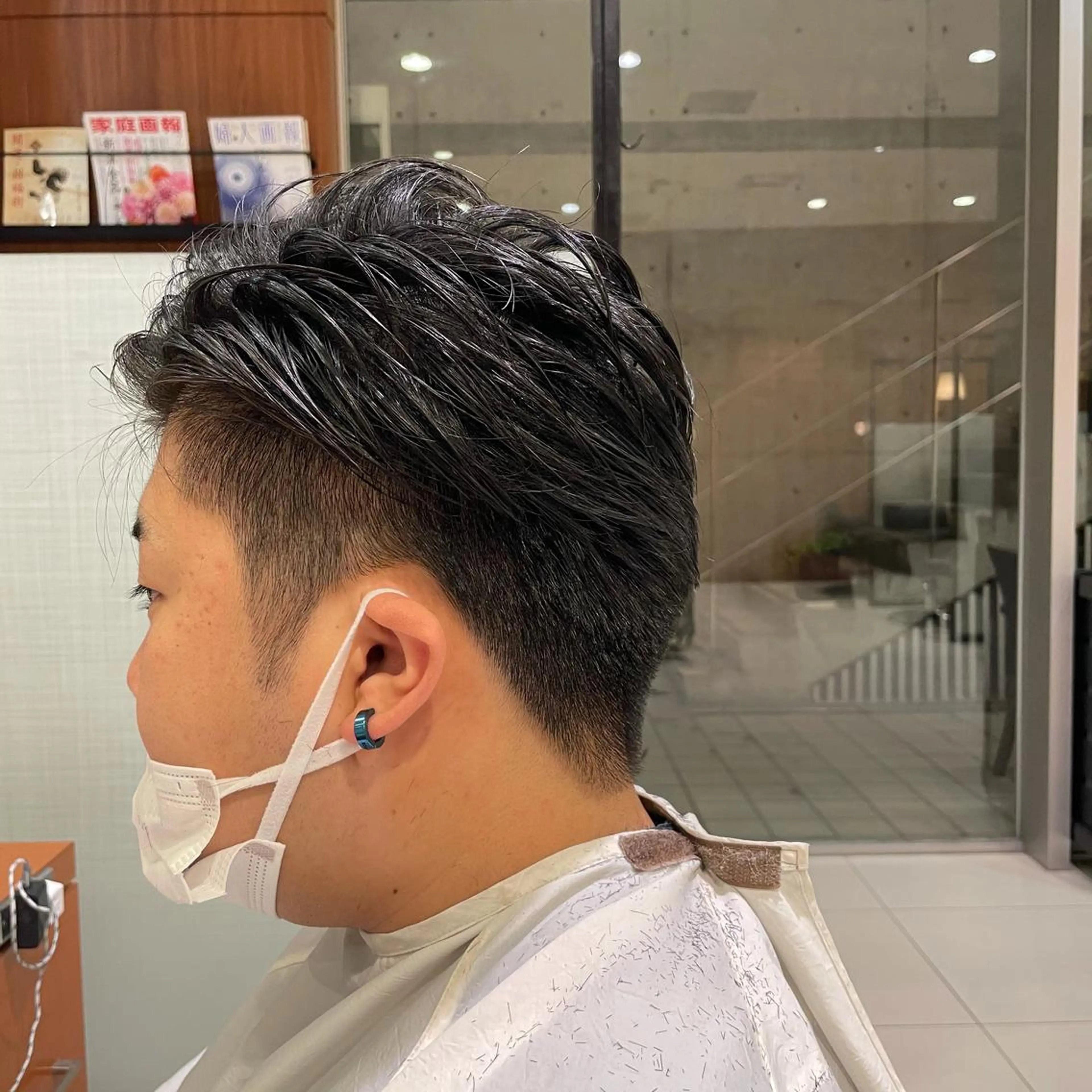 ショート ショートヘア 髙田 千華 髪質改善ストレートのヘアスタイル