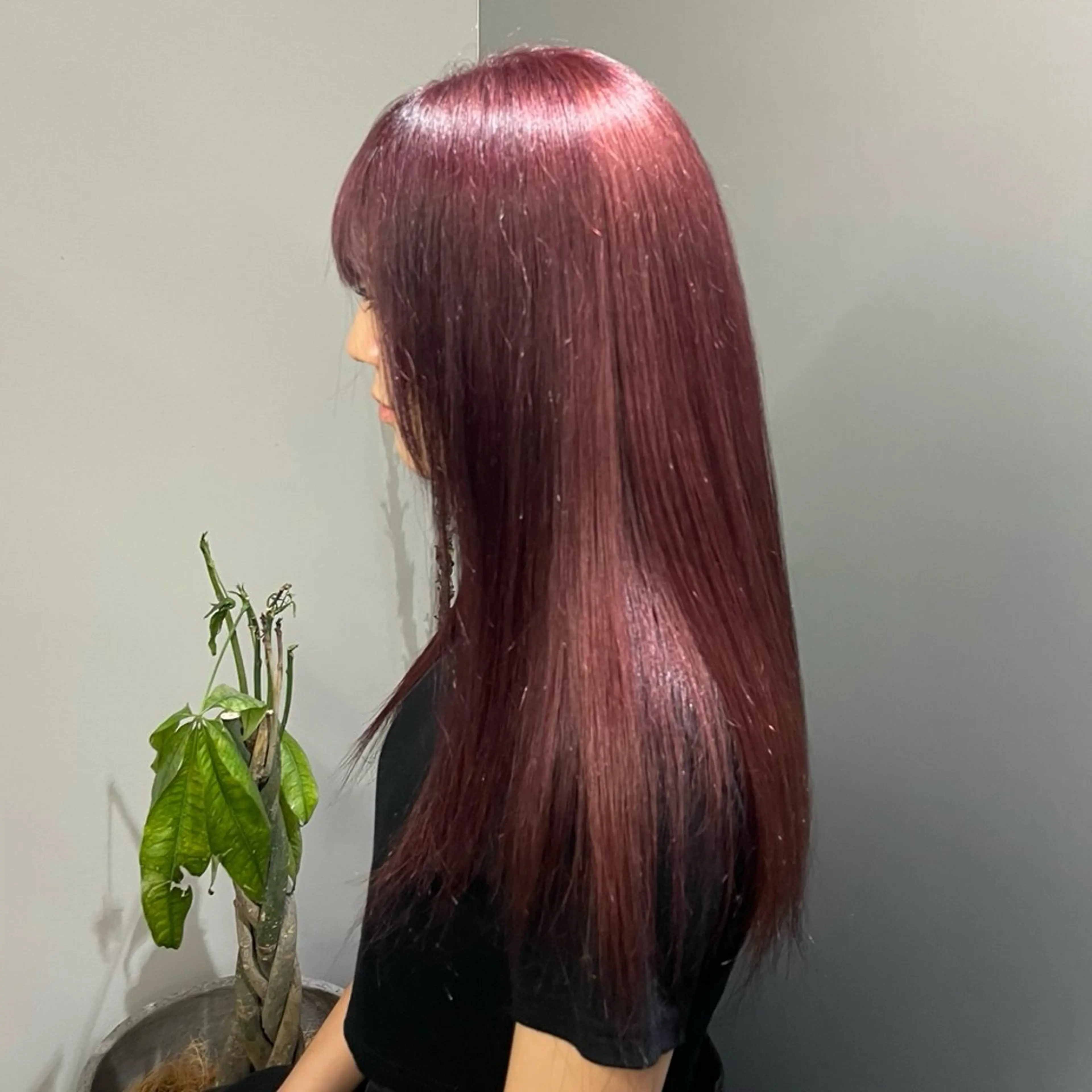 ロング カラー ヘアアレンジ fifth 石川 凪のヘアスタイル