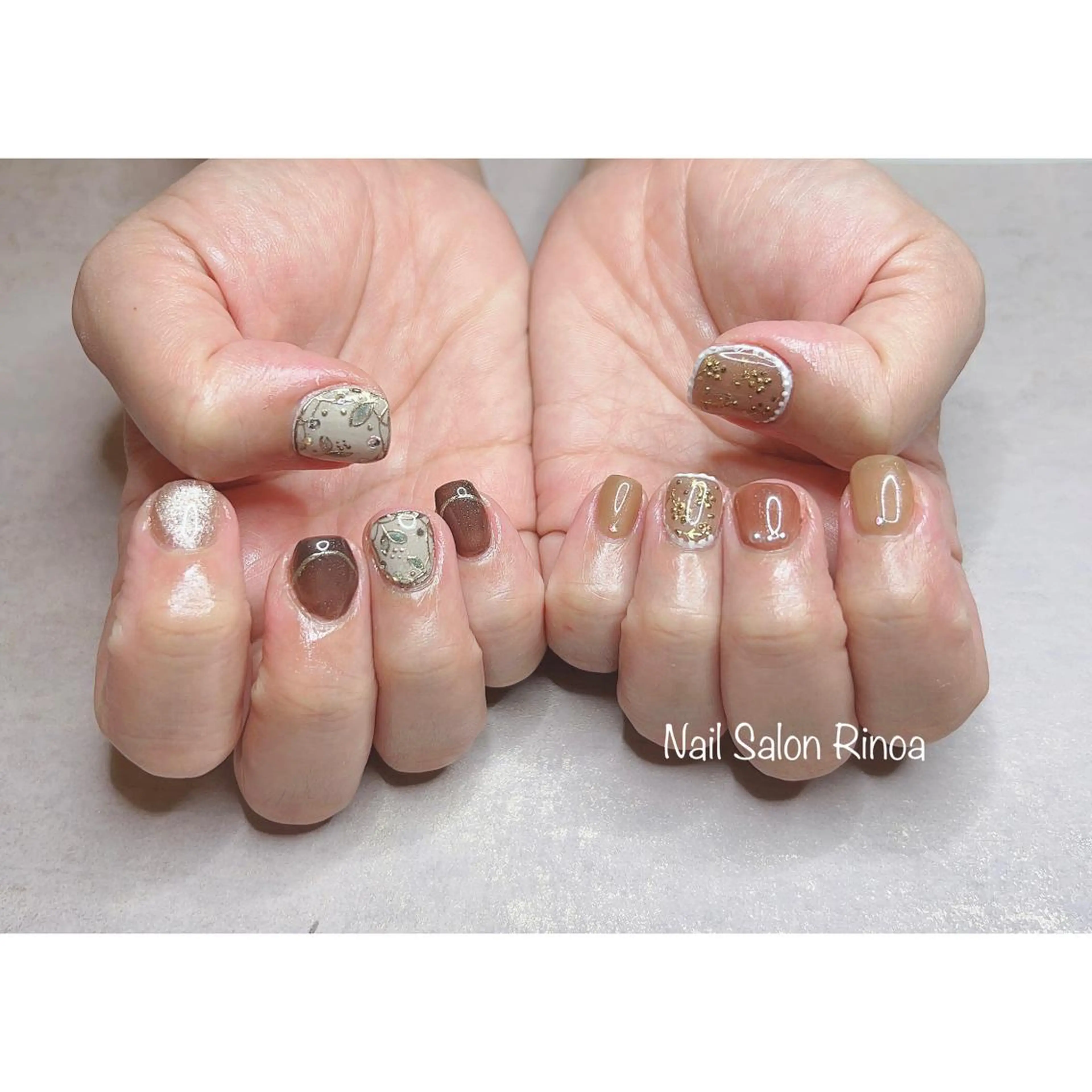 ネイル Nail Salon Rinoaのネイルデザイン