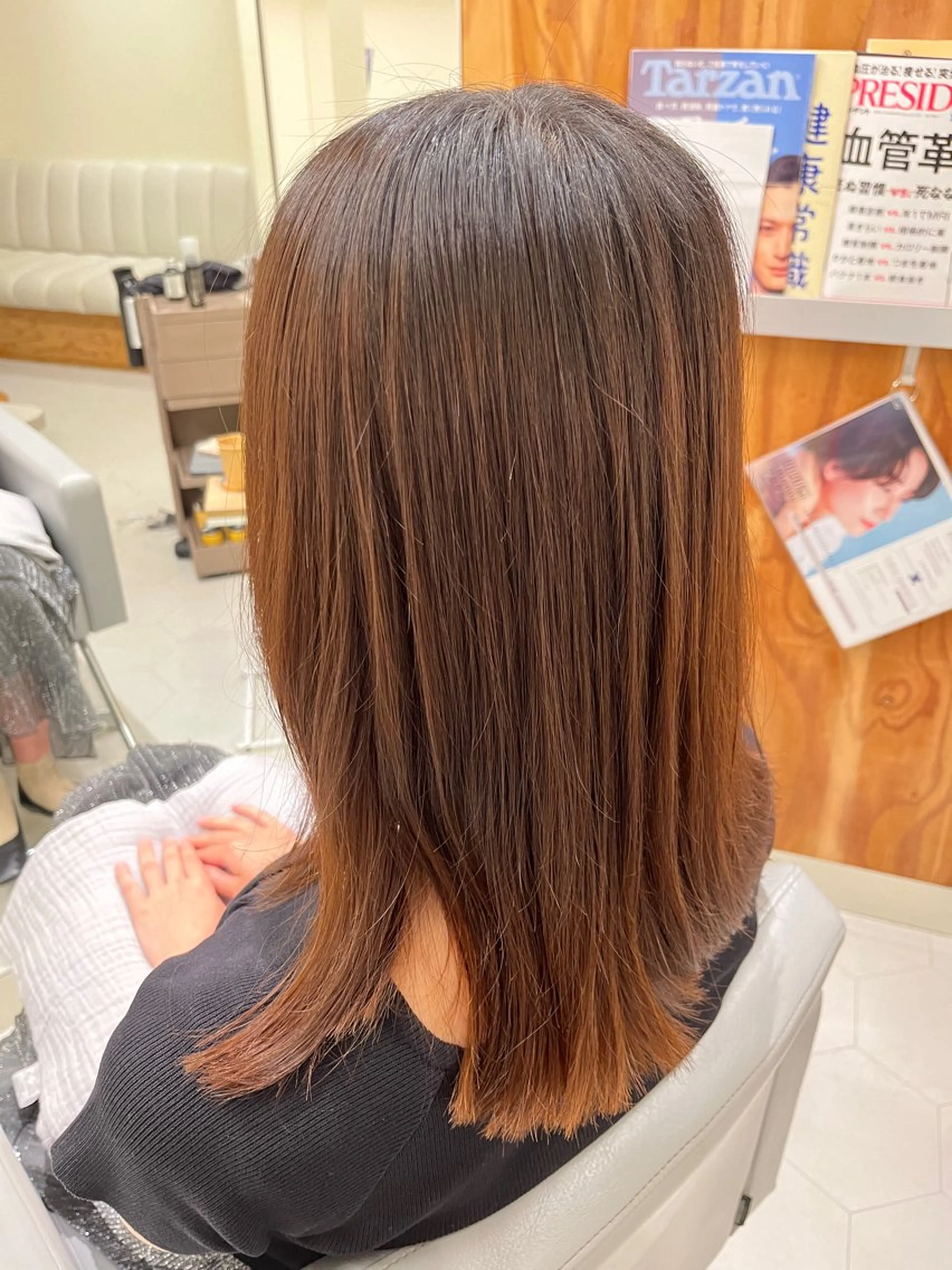 ミディアム 髪質改善 髪質改善/縮毛矯正 艶髪🔥高杉のヘアスタイル