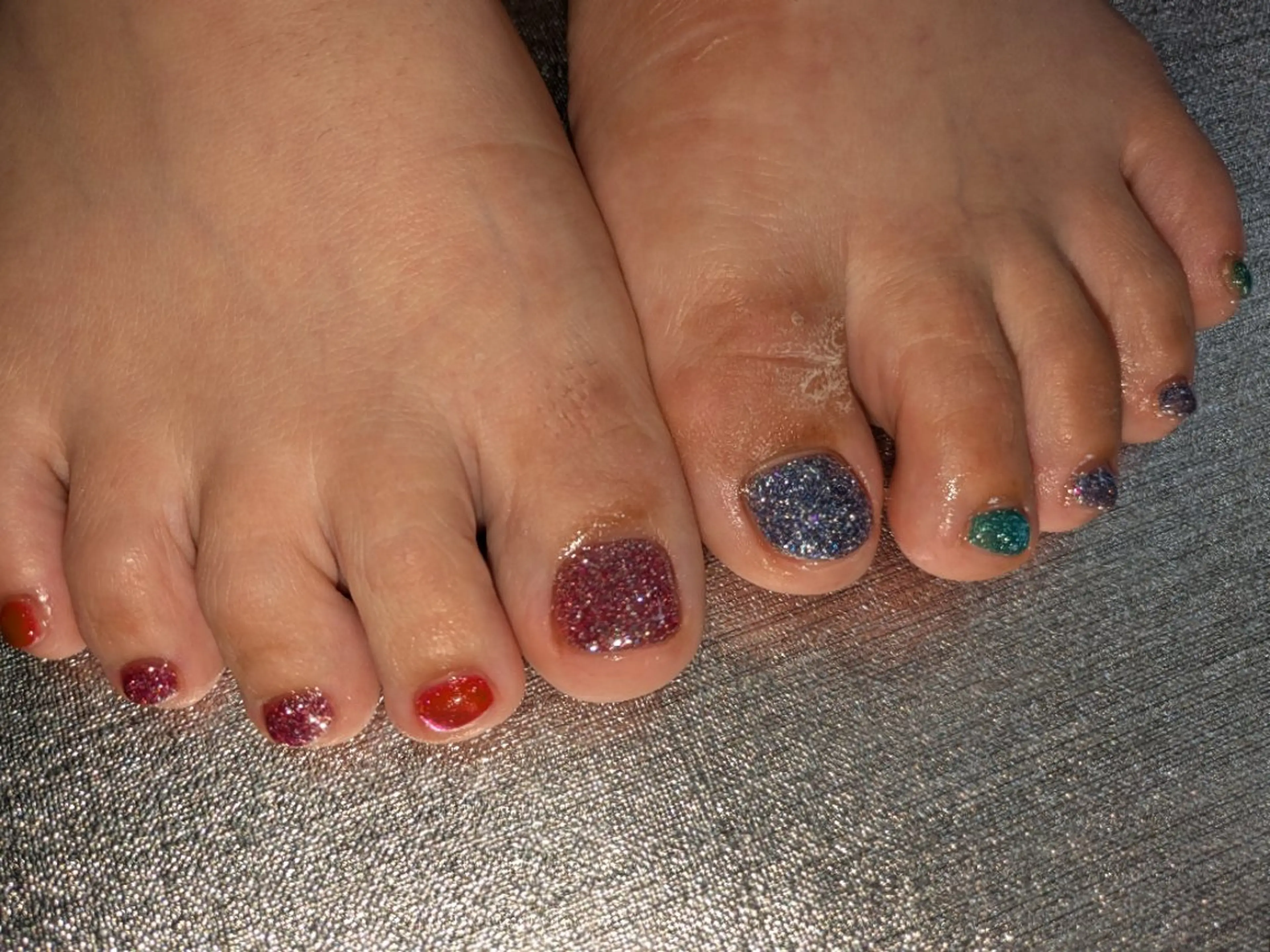 ネイル フラッシュネイル フットネイル スズキ マイコのネイルデザイン