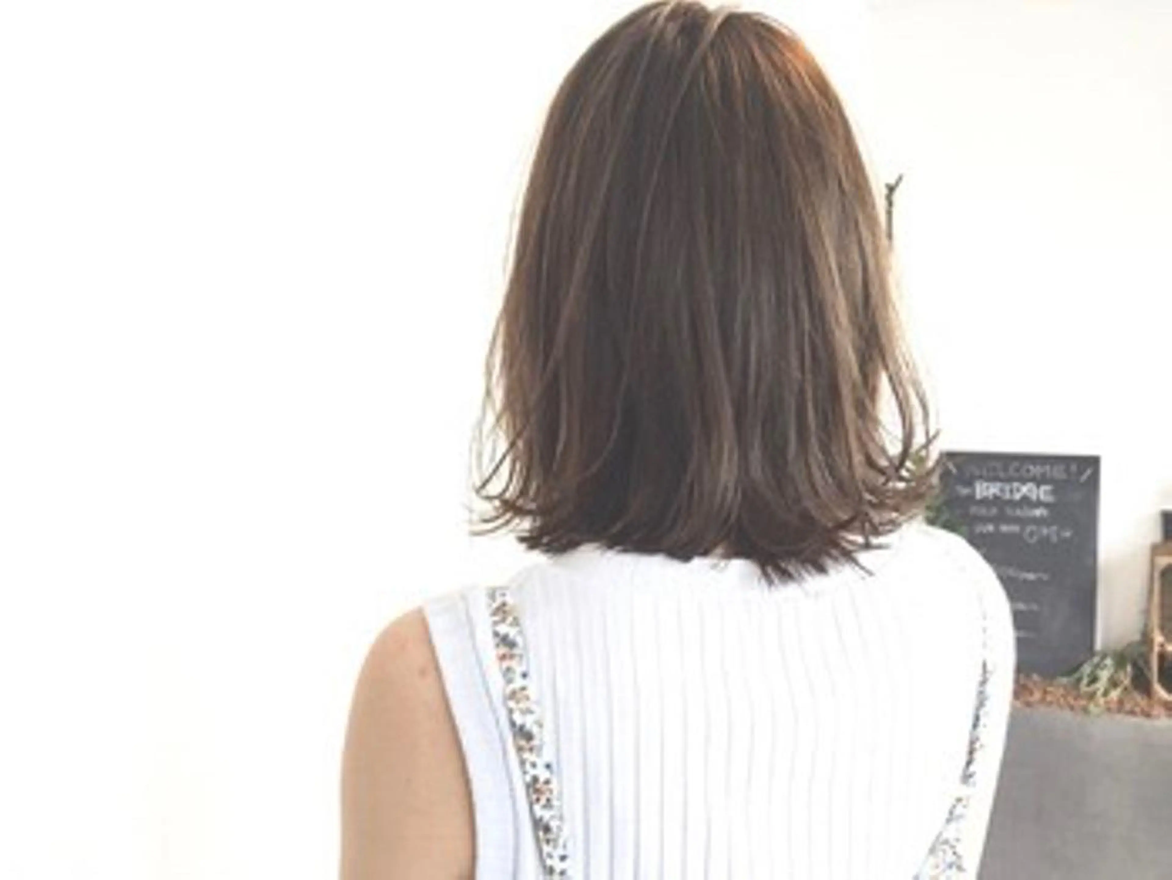 ミディアム the BRIDGE hair salonのヘアスタイル