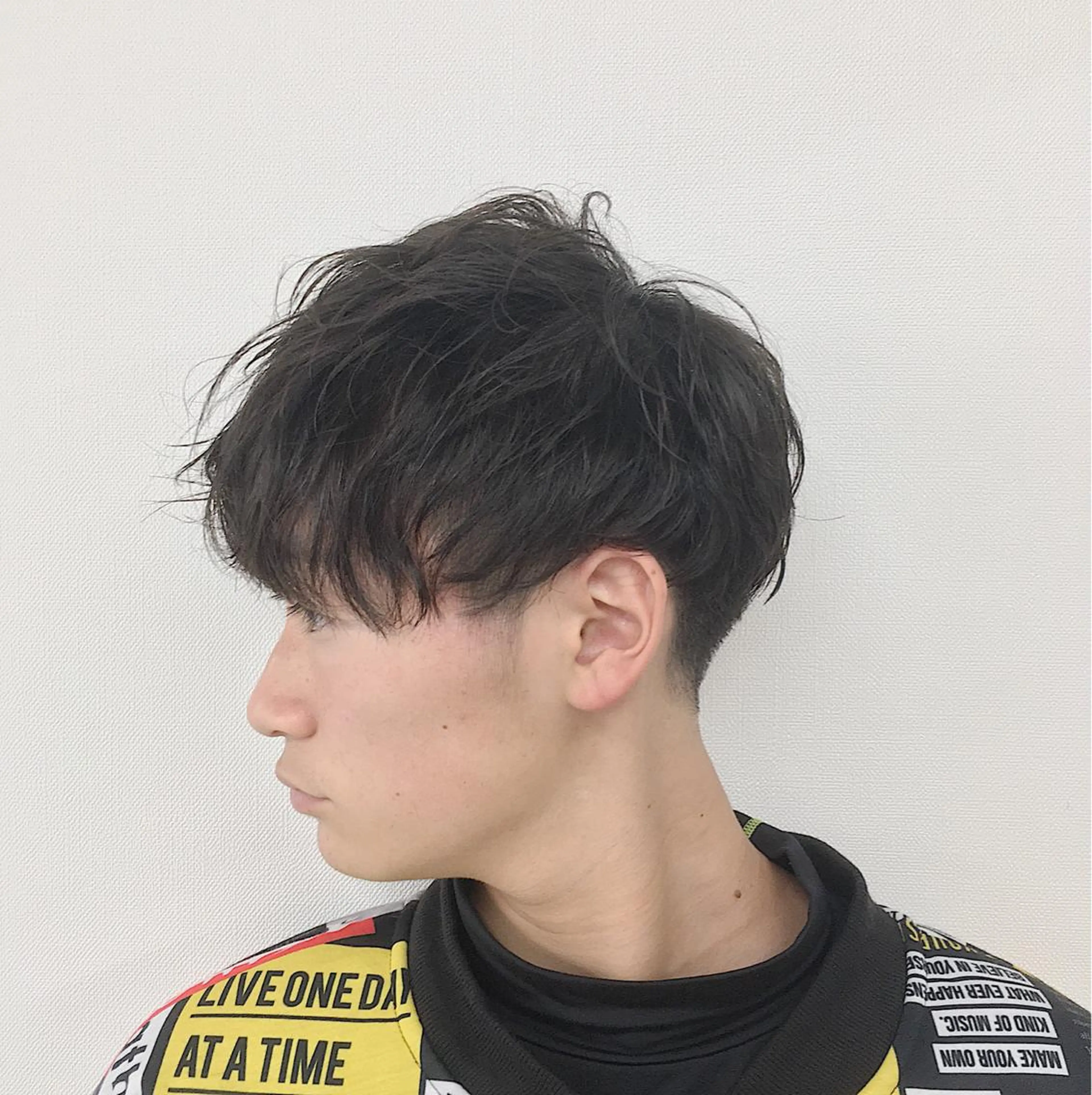 パーマ メンズ マッシュ メンズパーマ スパイラルパーマ メンズサロン rootのヘアスタイル