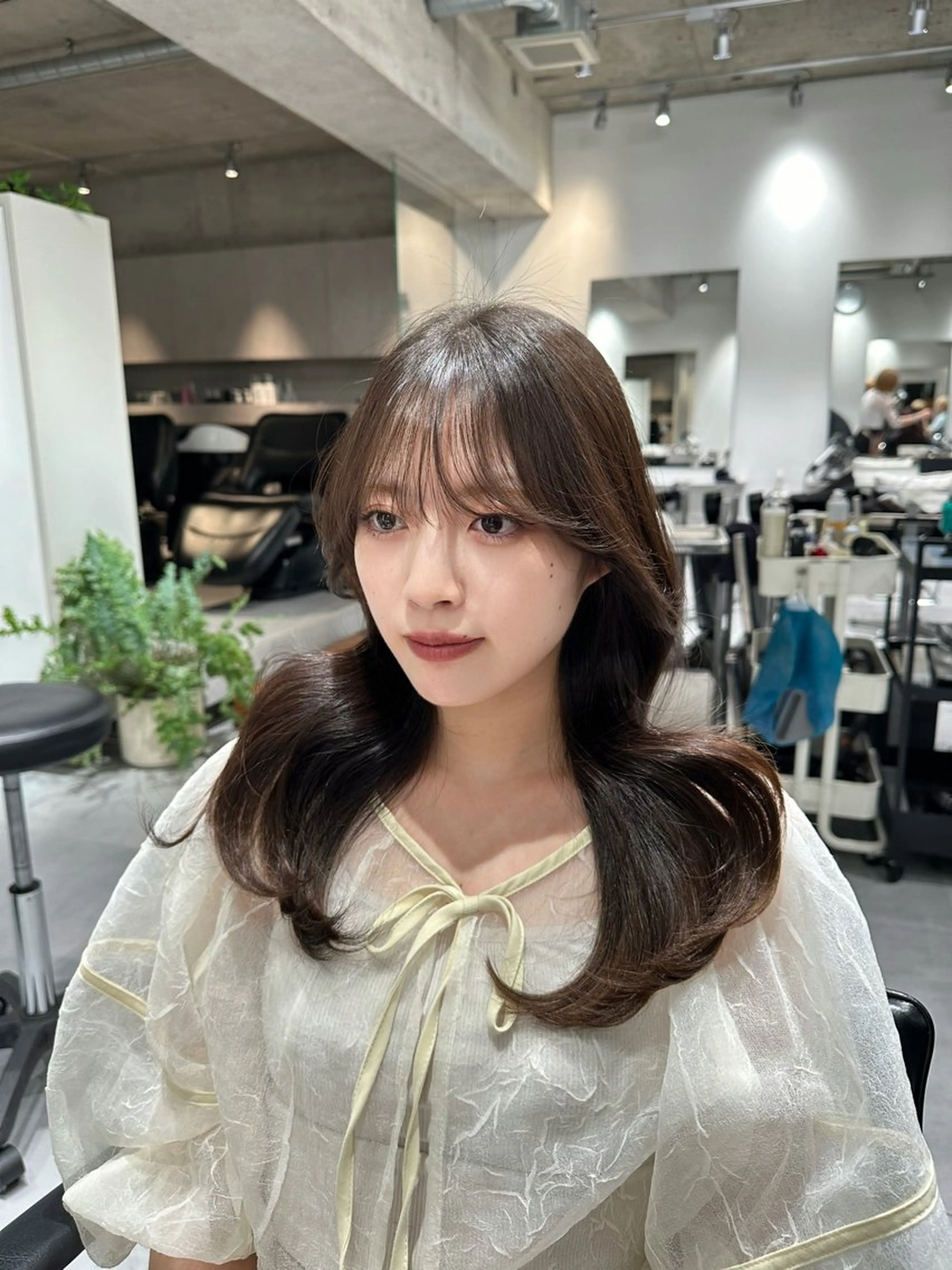 ミディアム レイヤーカット 韓国ヘア/レイヤー Yan✂︎のヘアスタイル