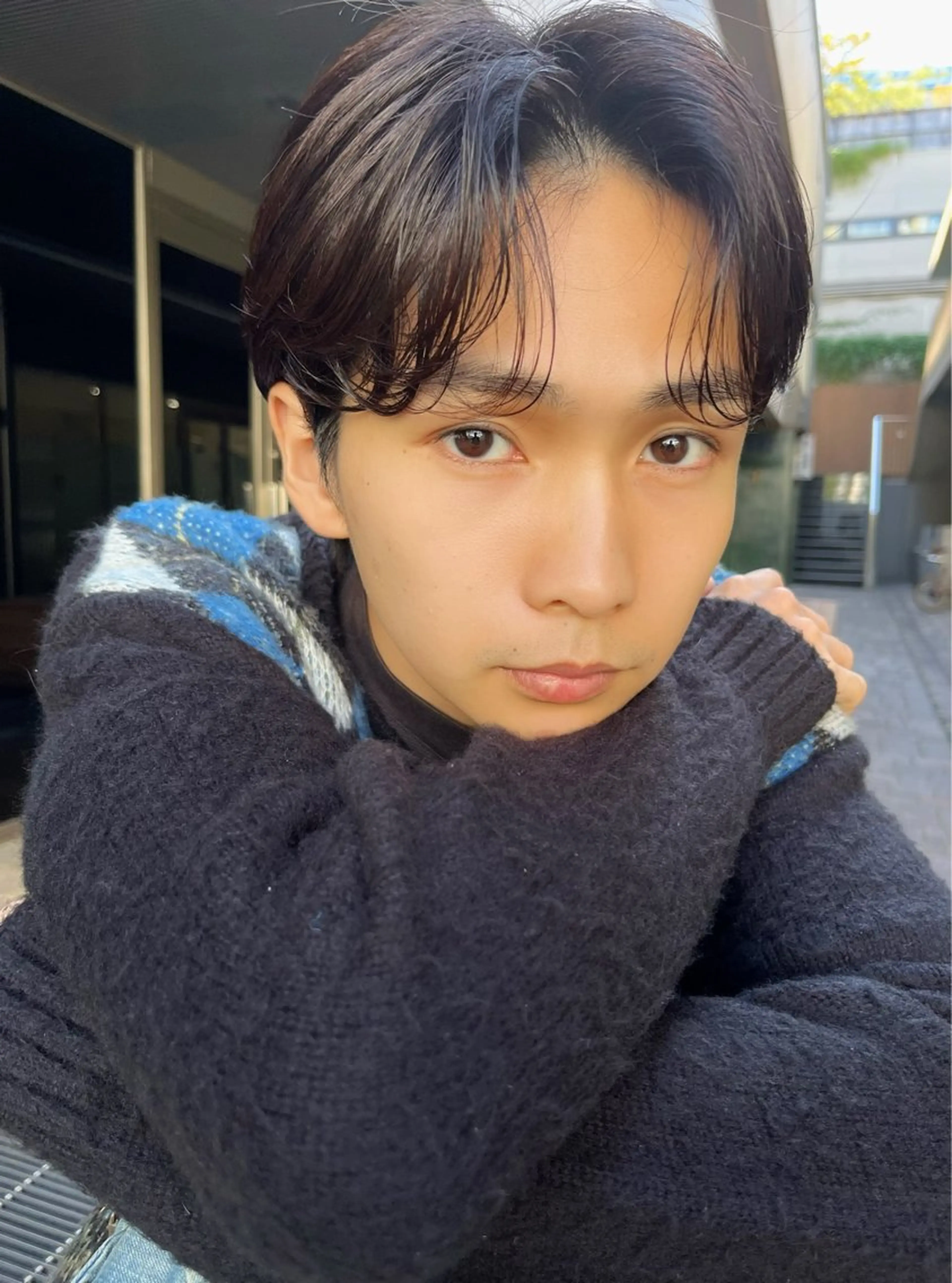 ショート メンズ メンズ🍃ナチュラル 韓国風ヘアRENのヘアスタイル