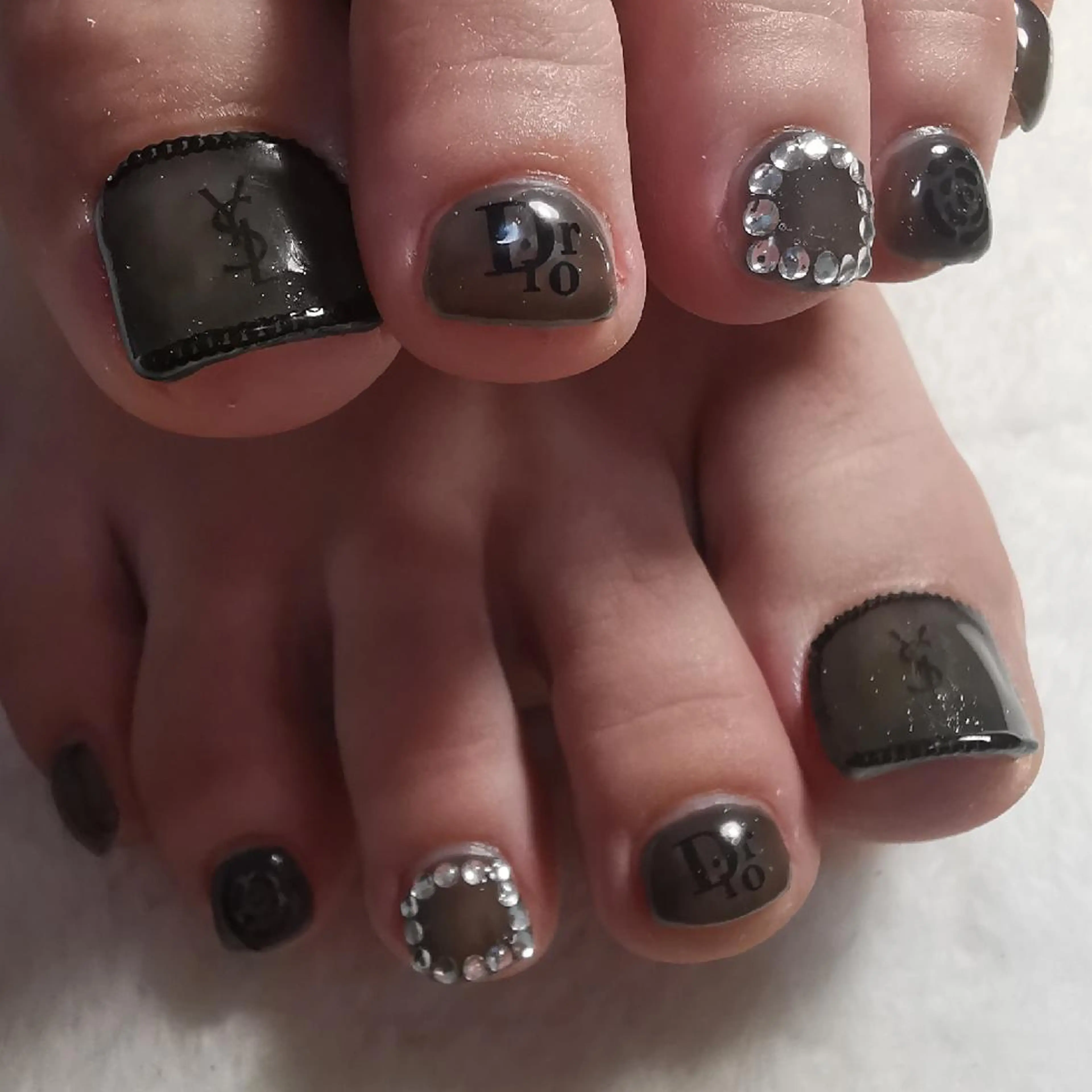 ネイル 持ち込み フットネイル reve あやののネイルデザイン