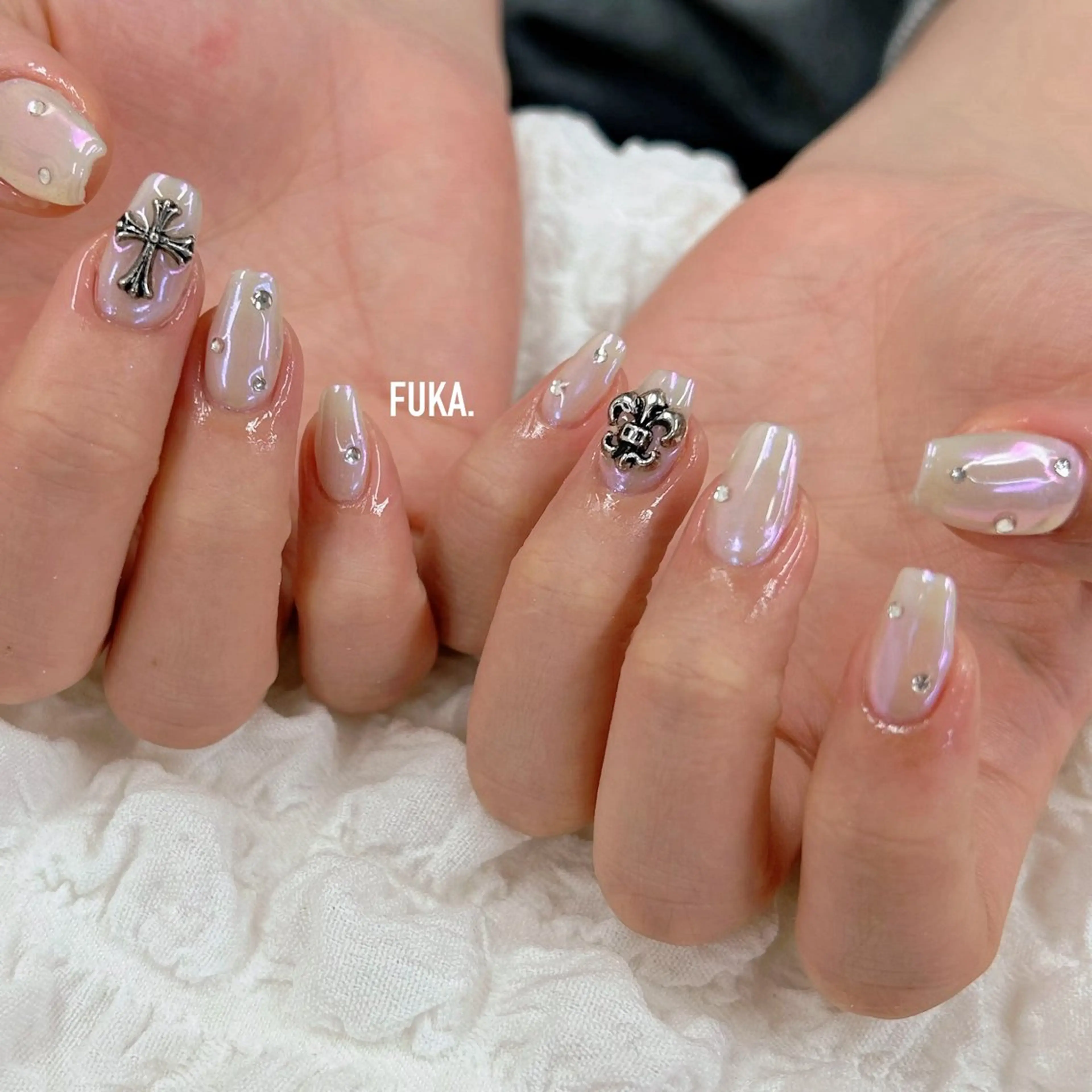 ネイル ミラーネイル ハンドネイル Nail♡Fuka. /4月予約受付中のネイルデザイン