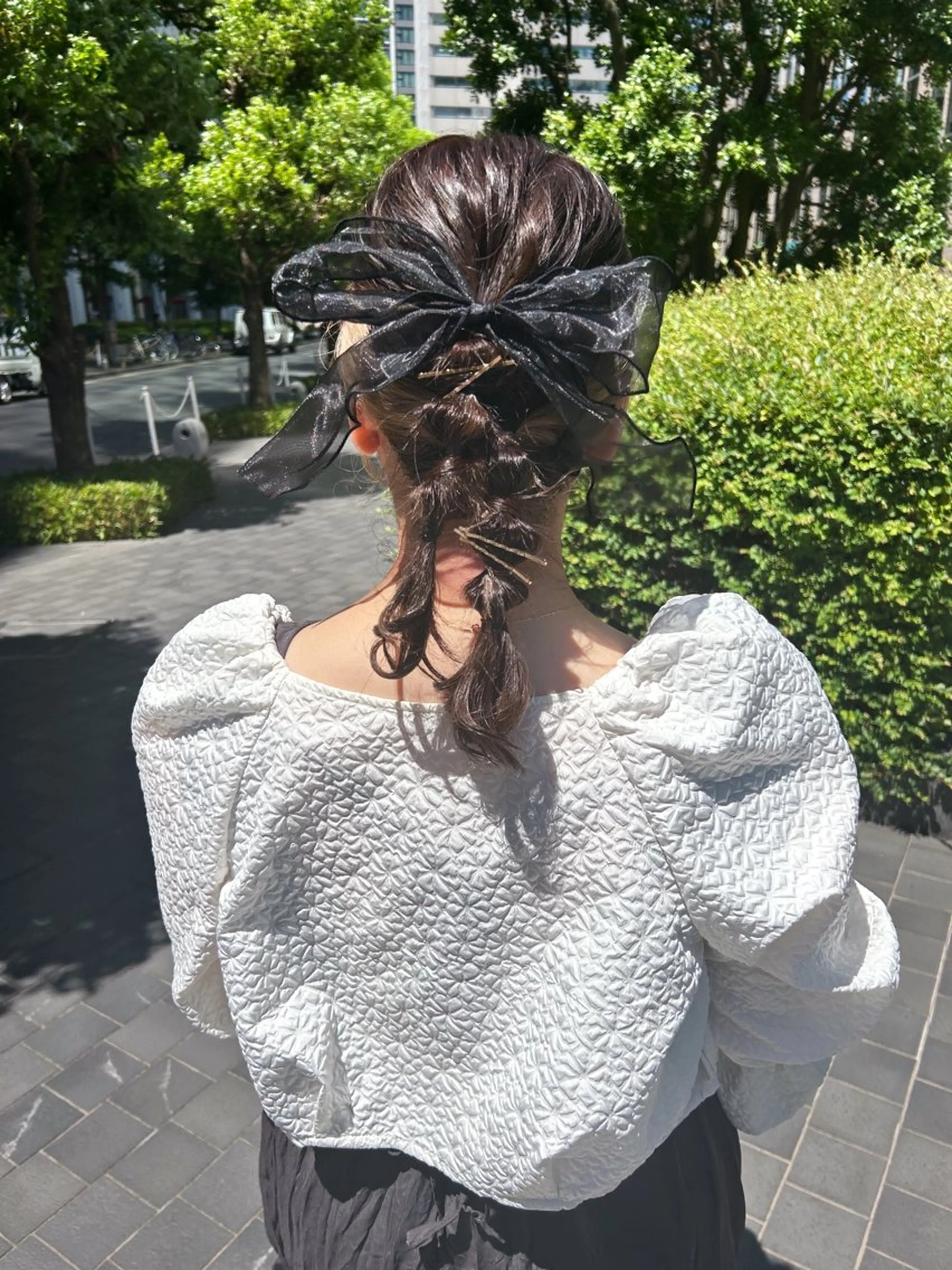 セミロング 透明感カラー/ 髪質改善✨️🎀萌愛のヘアスタイル