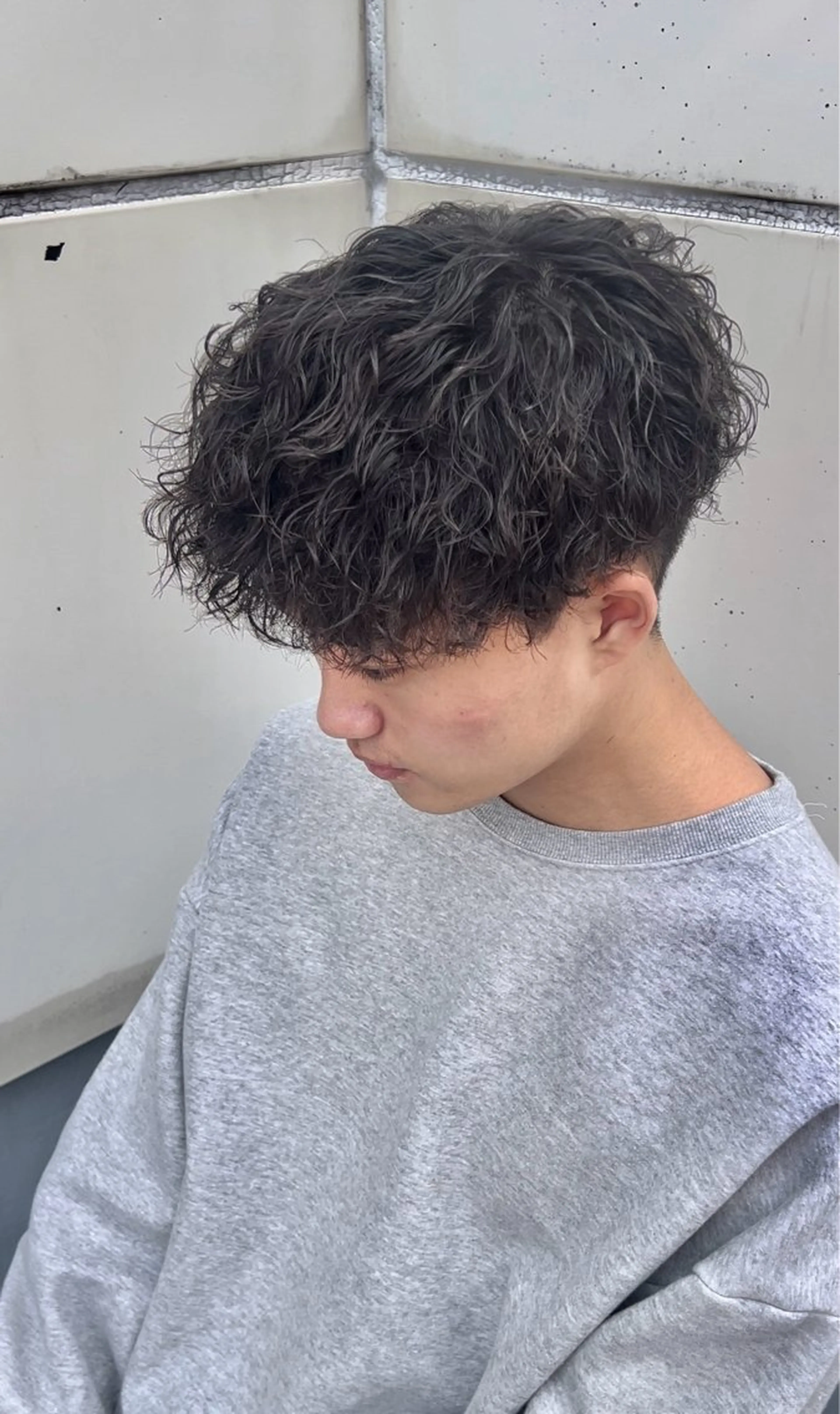 ショート パーマ メンズ 【メンズ特化美容師】 🐍NAO🐍のヘアスタイル