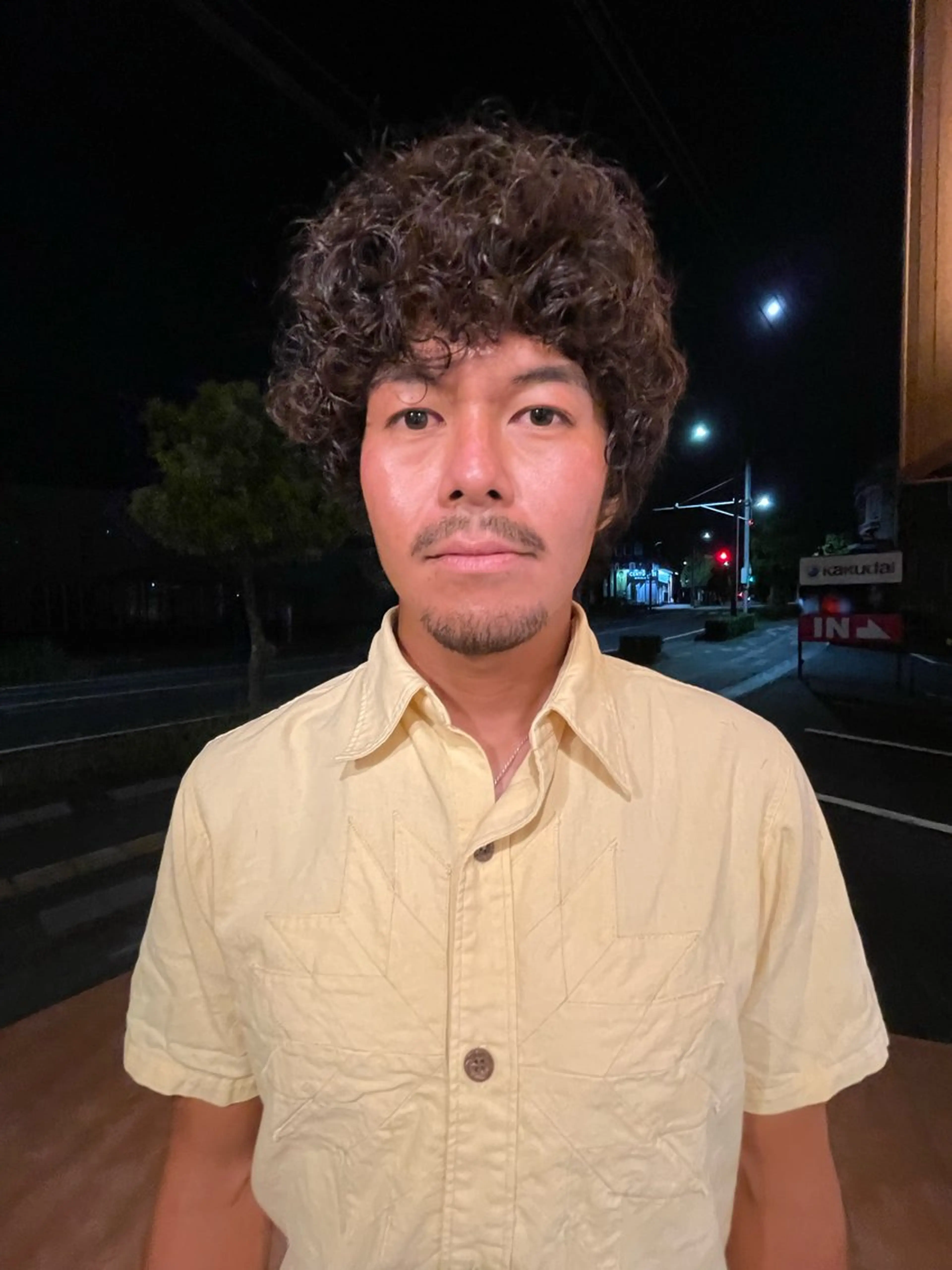 ミディアム パーマ メンズ パーマ/ラフパーマ /ボブパーマ/HYOのヘアスタイル