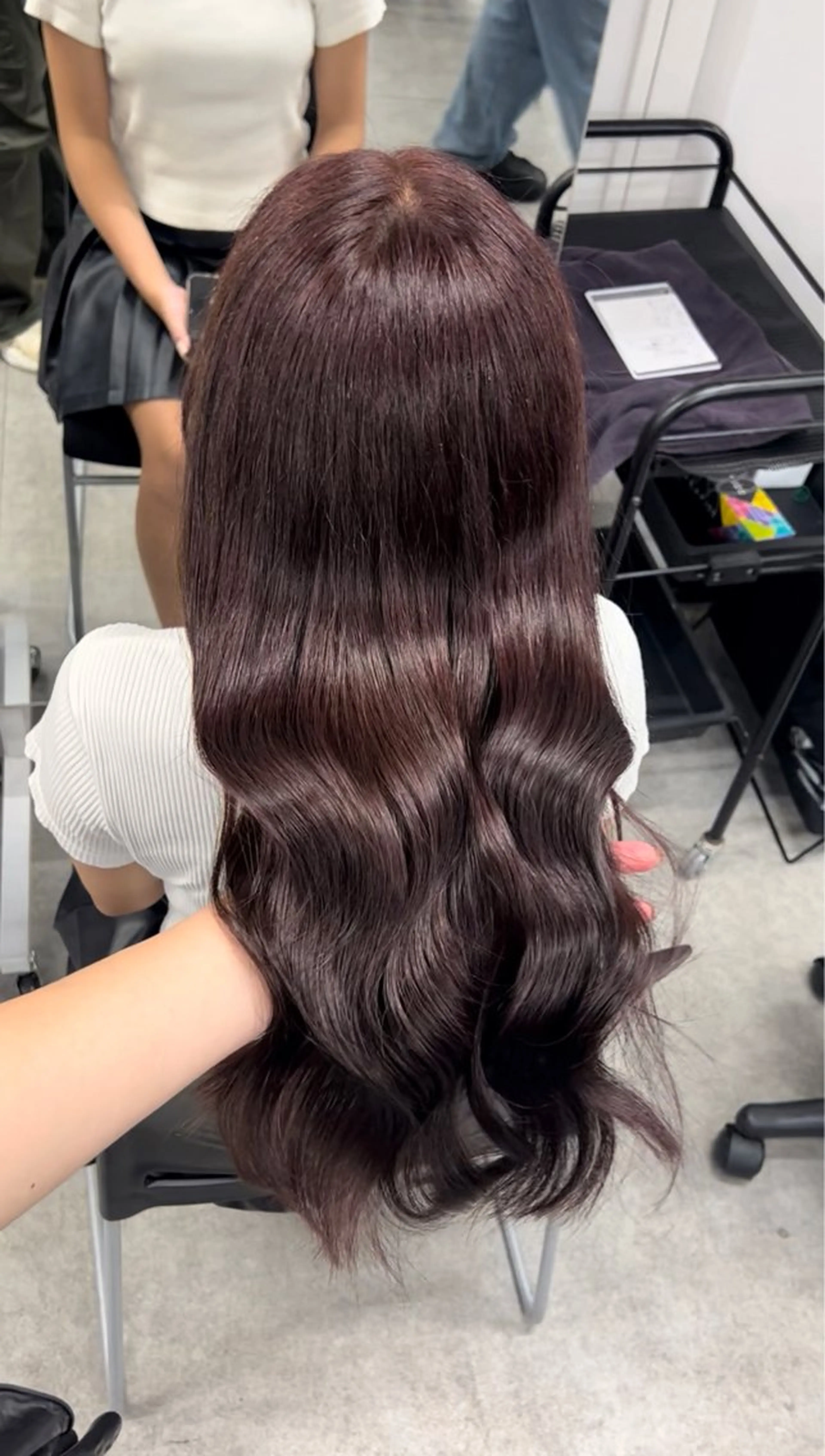 カラー 透明感ベージュ🤎 ナチュラルレイヤーのヘアスタイル