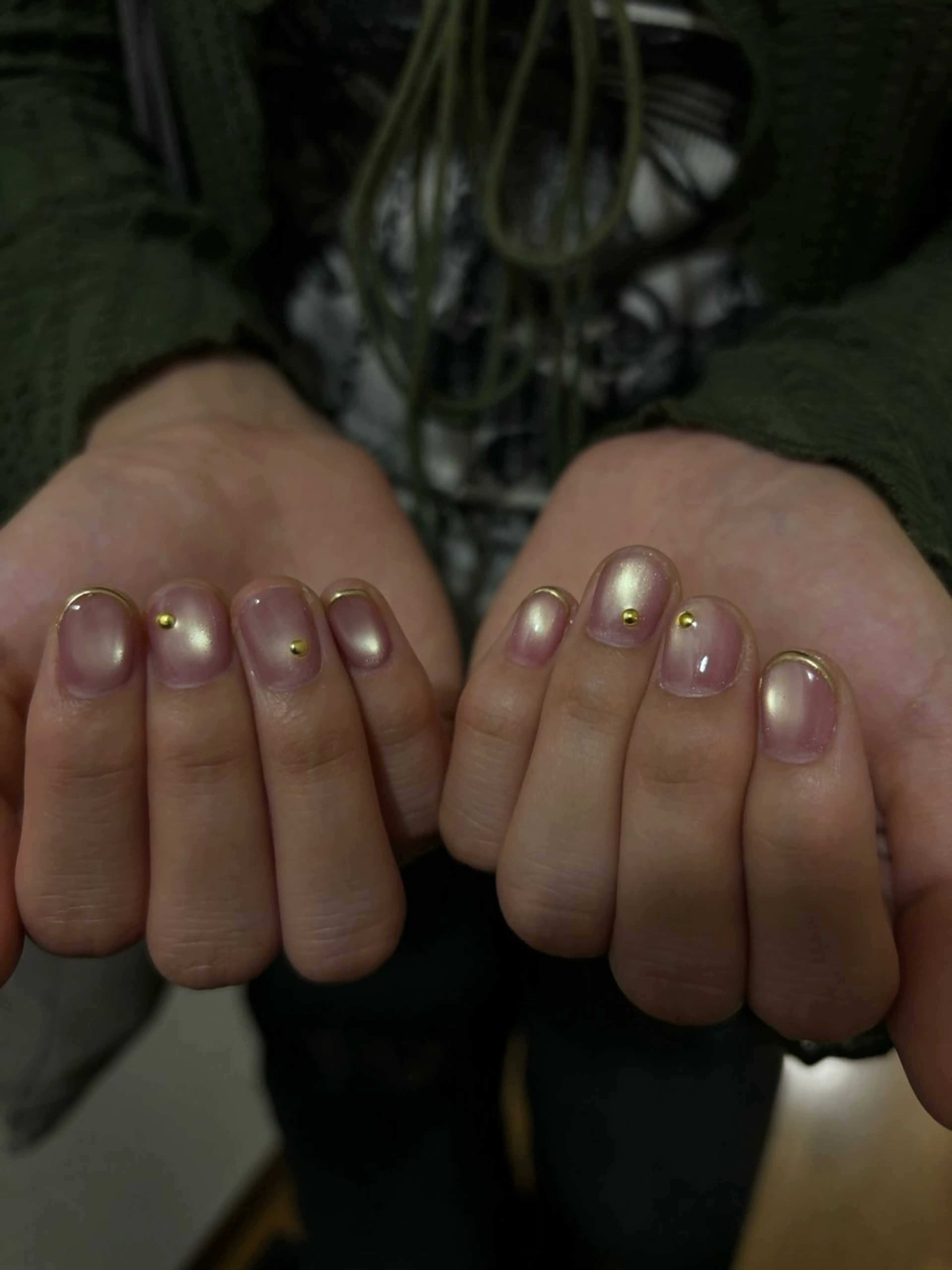 ネイル マグネットネイル ハンドネイル nail salon Howdyのネイルデザイン