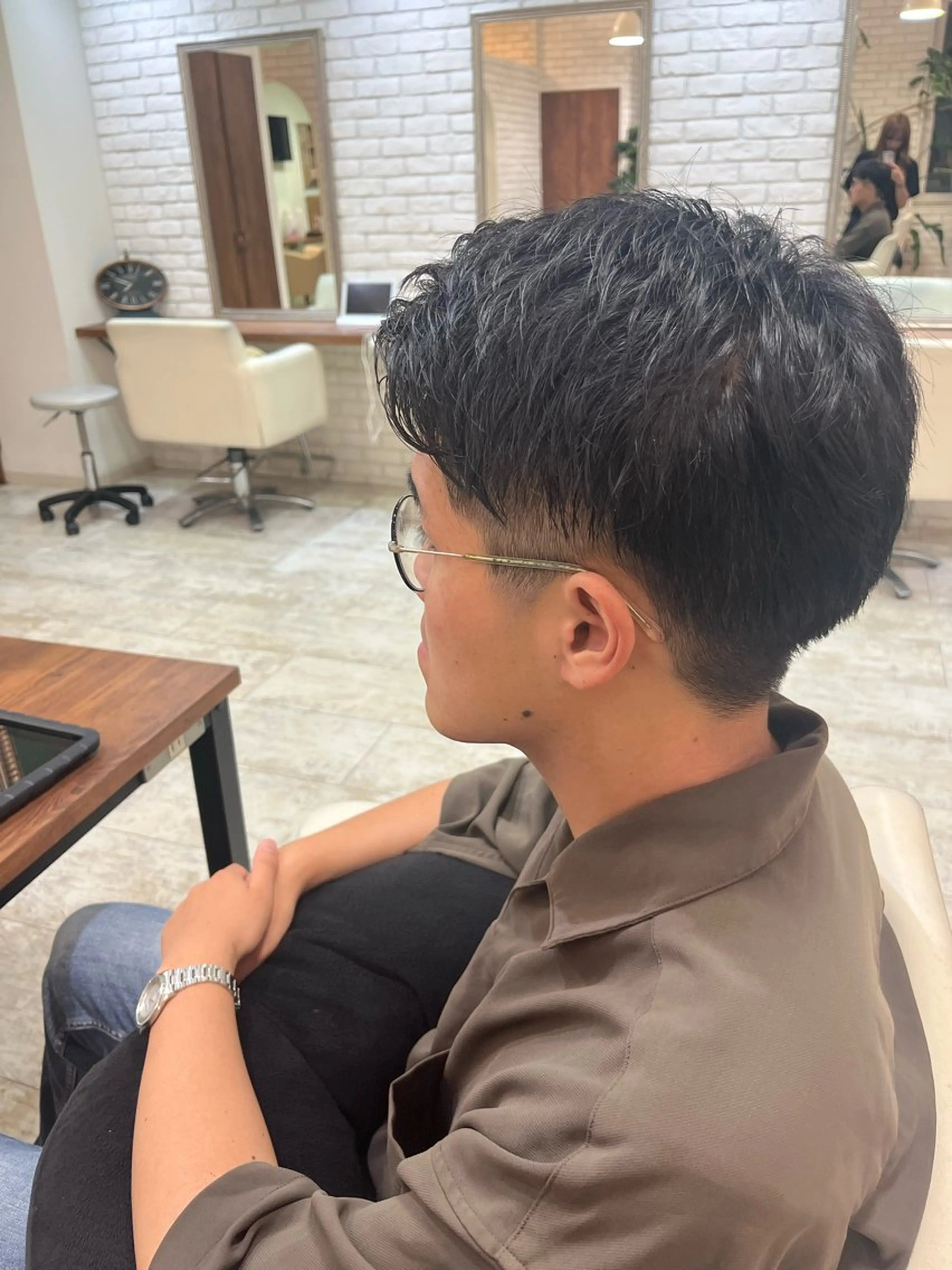 ショート メンズ カット U24⭐️ミニモ学割 ／浅野未来🌼.*のヘアスタイル