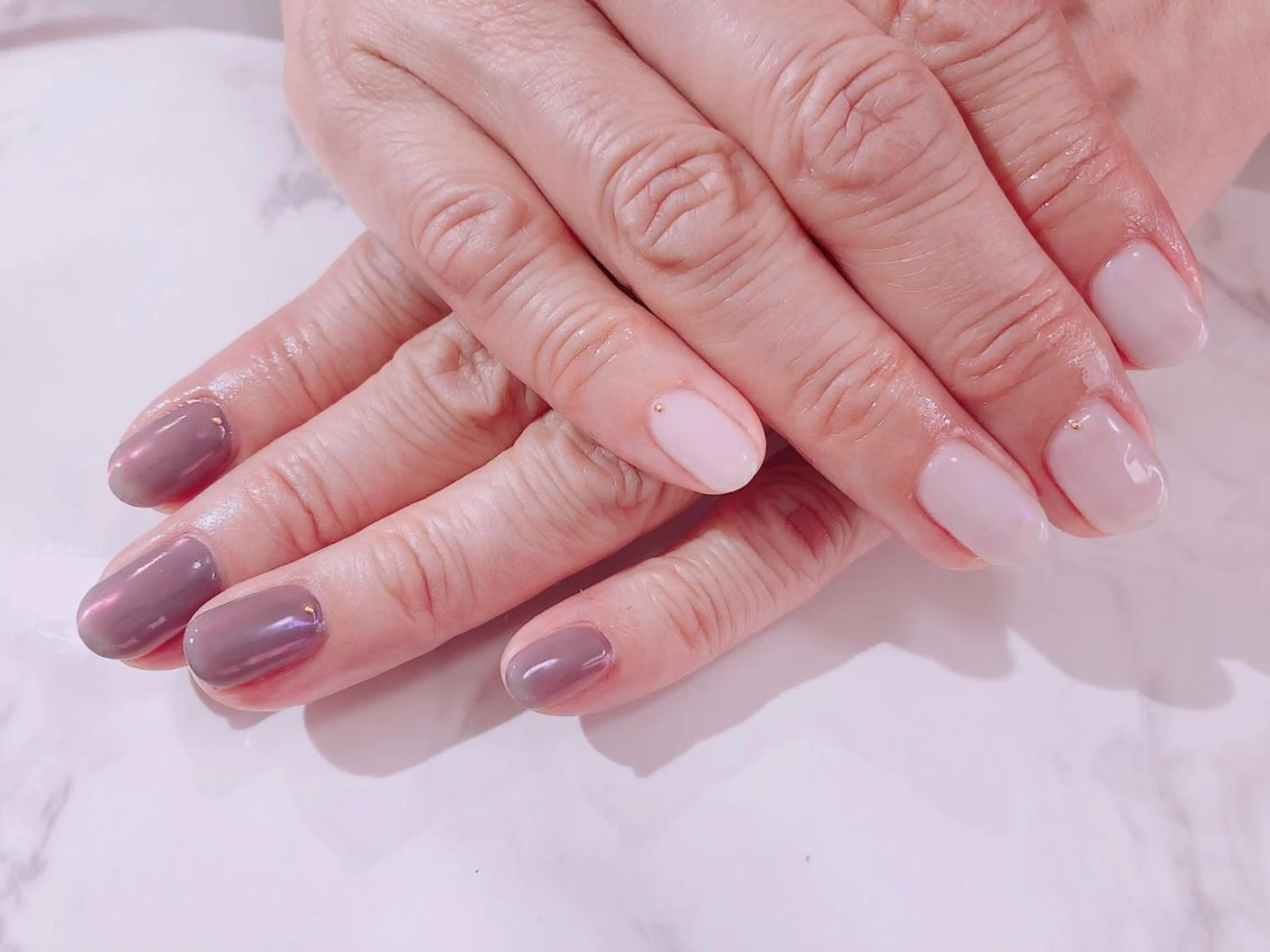 ネイル ミラーネイル Regaro i.sのネイルデザイン