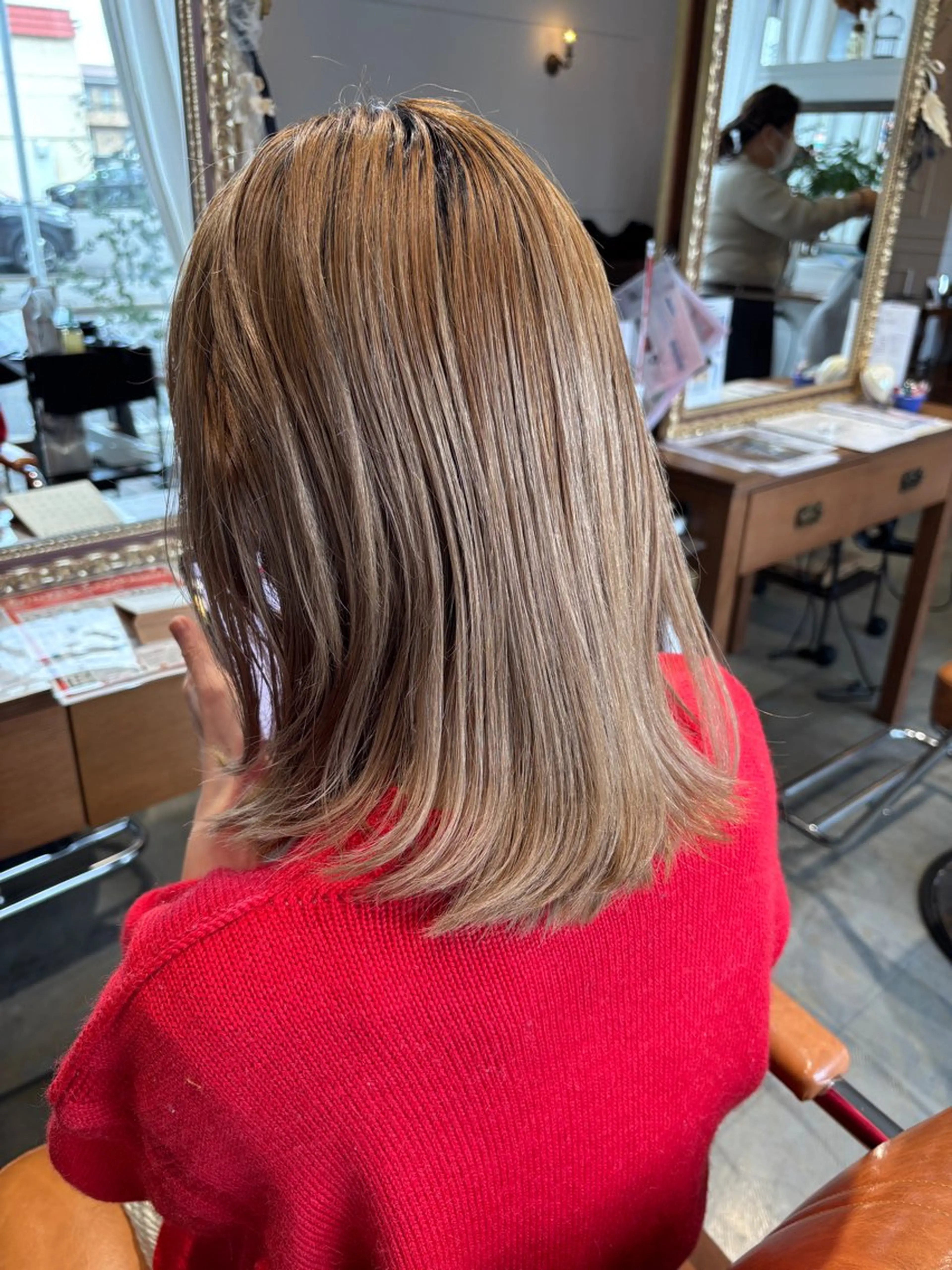 ミディアム 兵藤 雅也のヘアスタイル