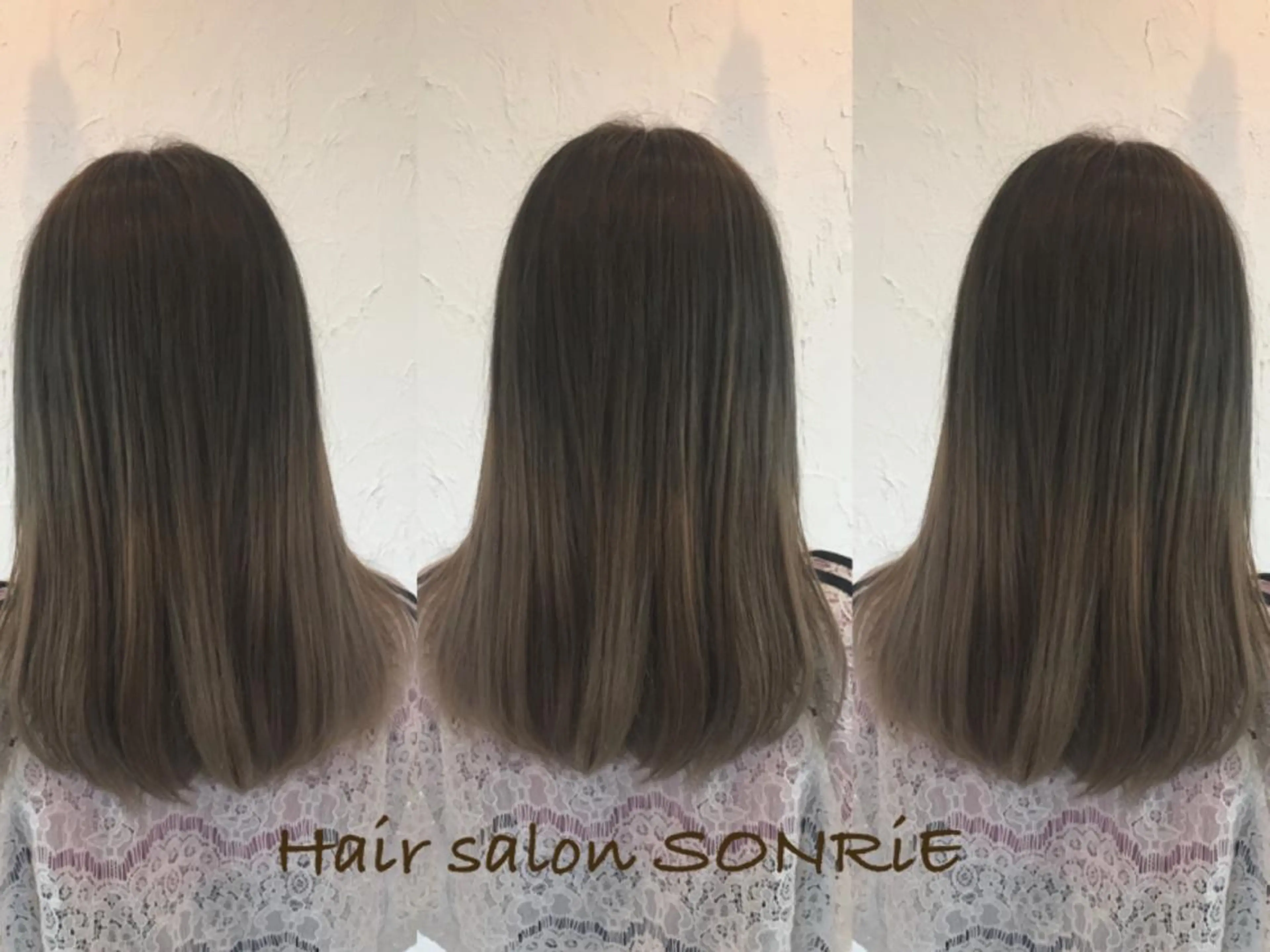 ミディアム カラー パーマ ヘアアレンジ メンズ 豊橋美容院 ソンリエのヘアスタイル