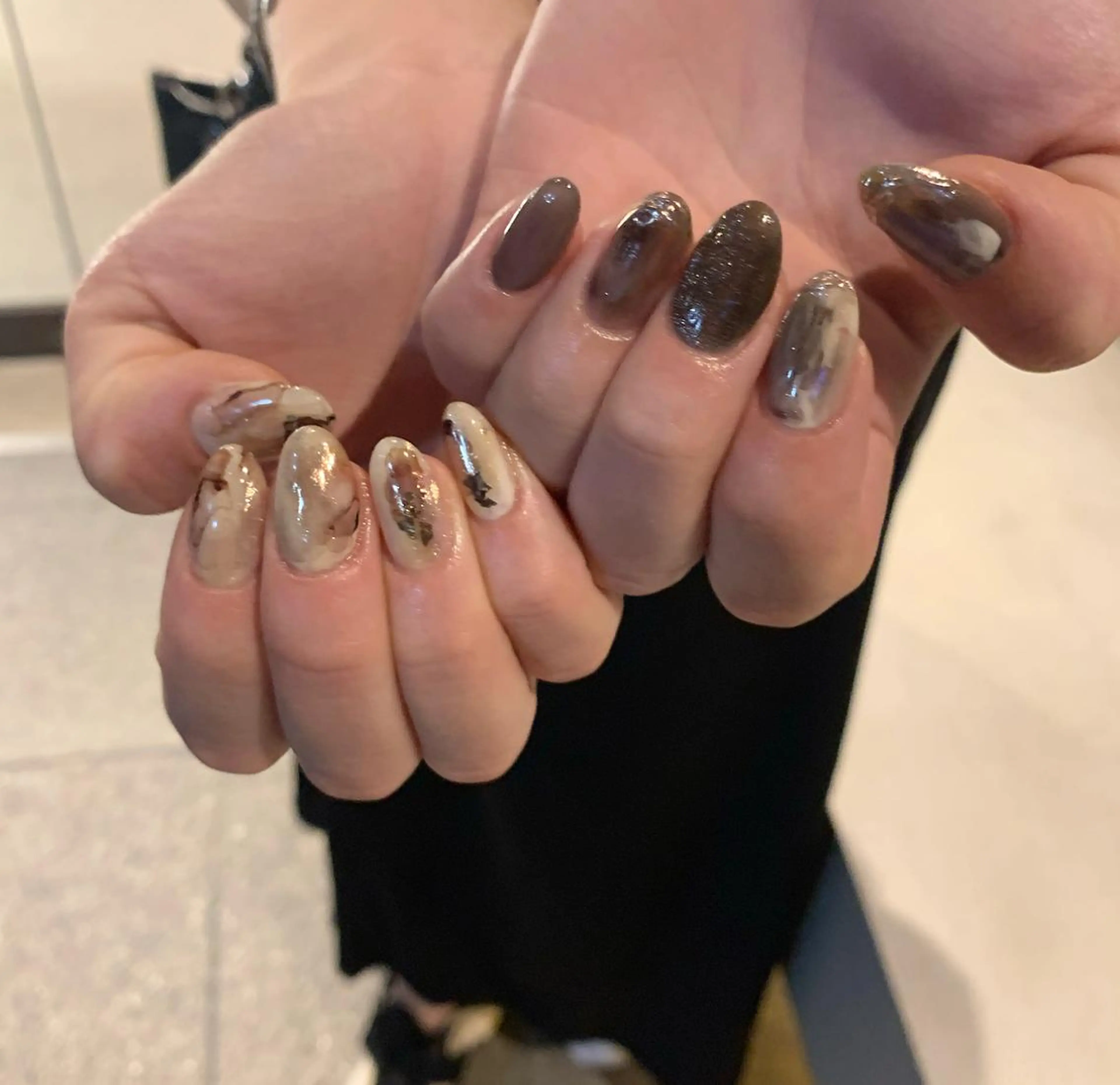 ネイル ハンドネイル にしぐち はるかのネイルデザイン