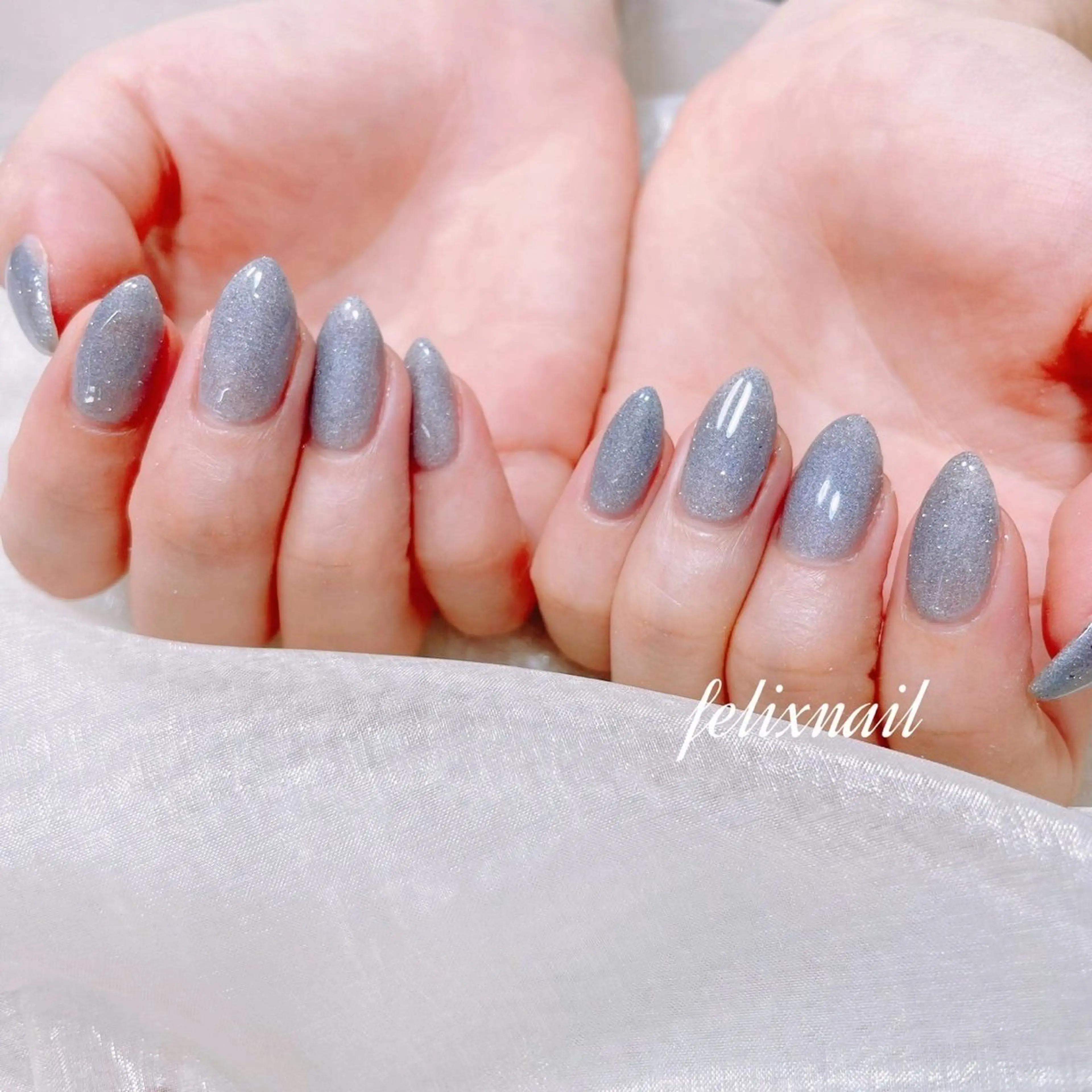 ネイル フラッシュネイル オフィスネイル ハンドネイル フェリックスネイル 大人綺麗/トレンドのネイルデザイン