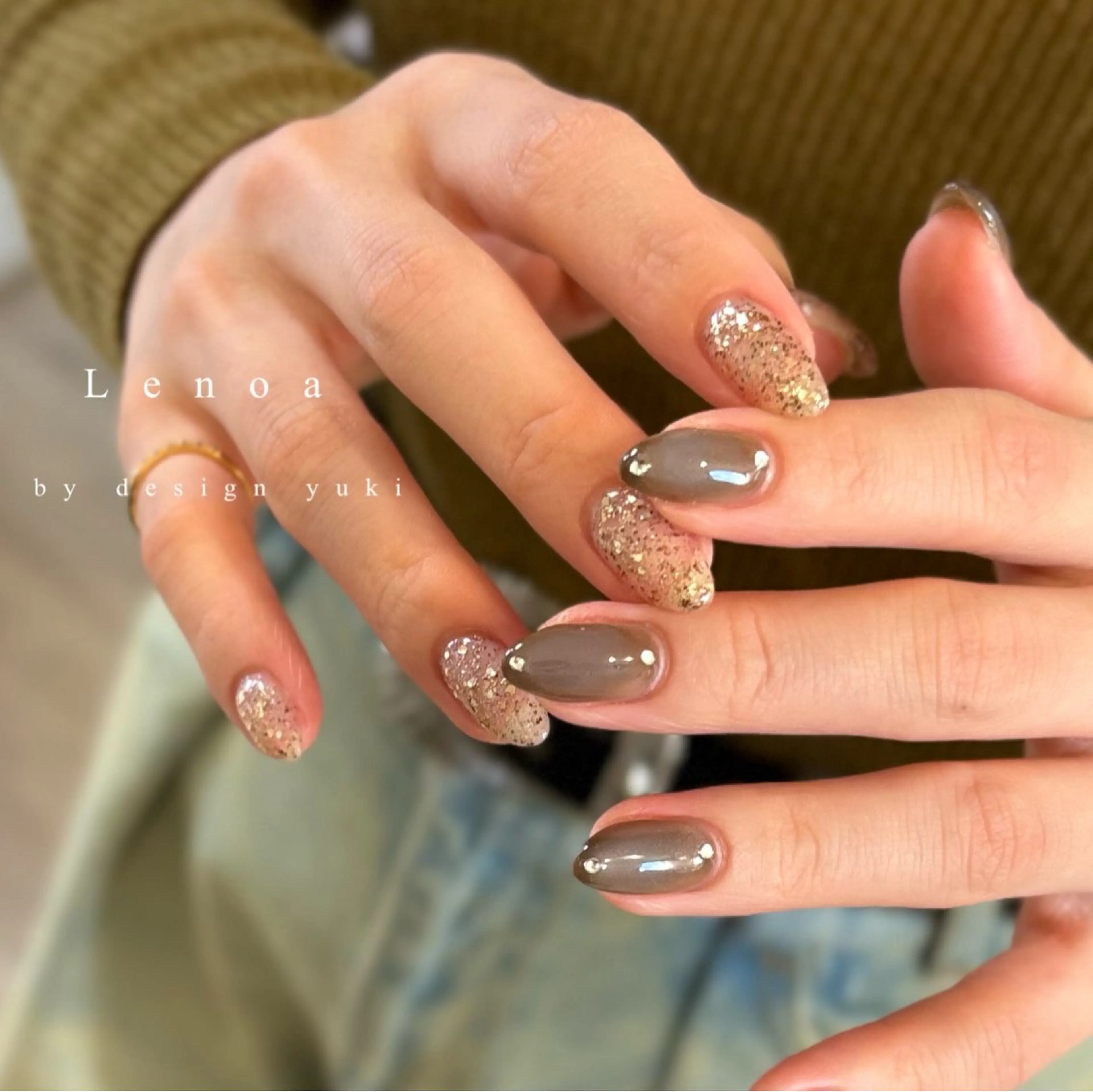 ネイル ハンドネイル Lenoa Yukiのネイルデザイン