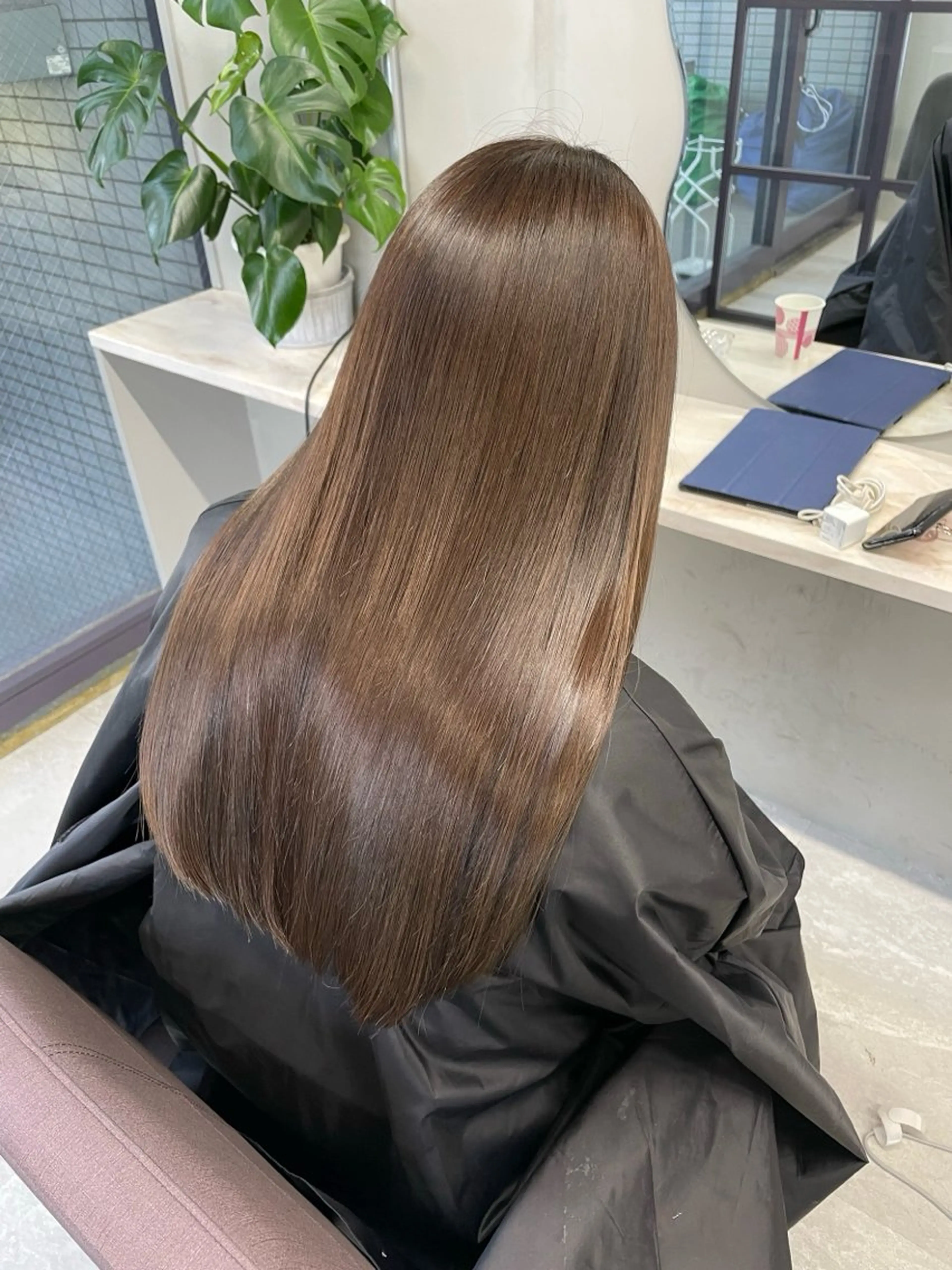 カラー 水野 海莉のヘアスタイル