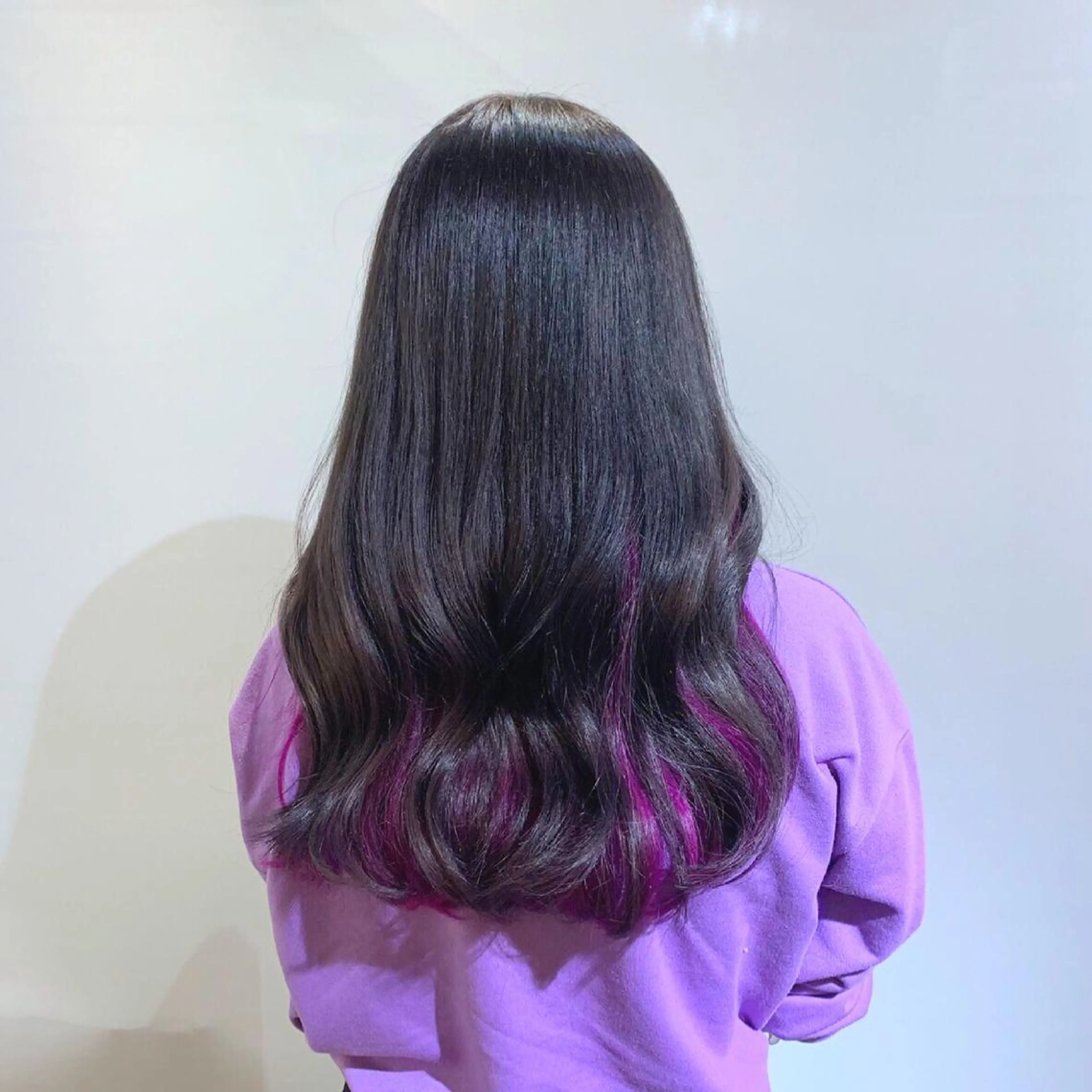 セミロング カラー 柔らか垢抜けｶﾗｰと ｶｯﾄ🫧ASUKAのヘアスタイル