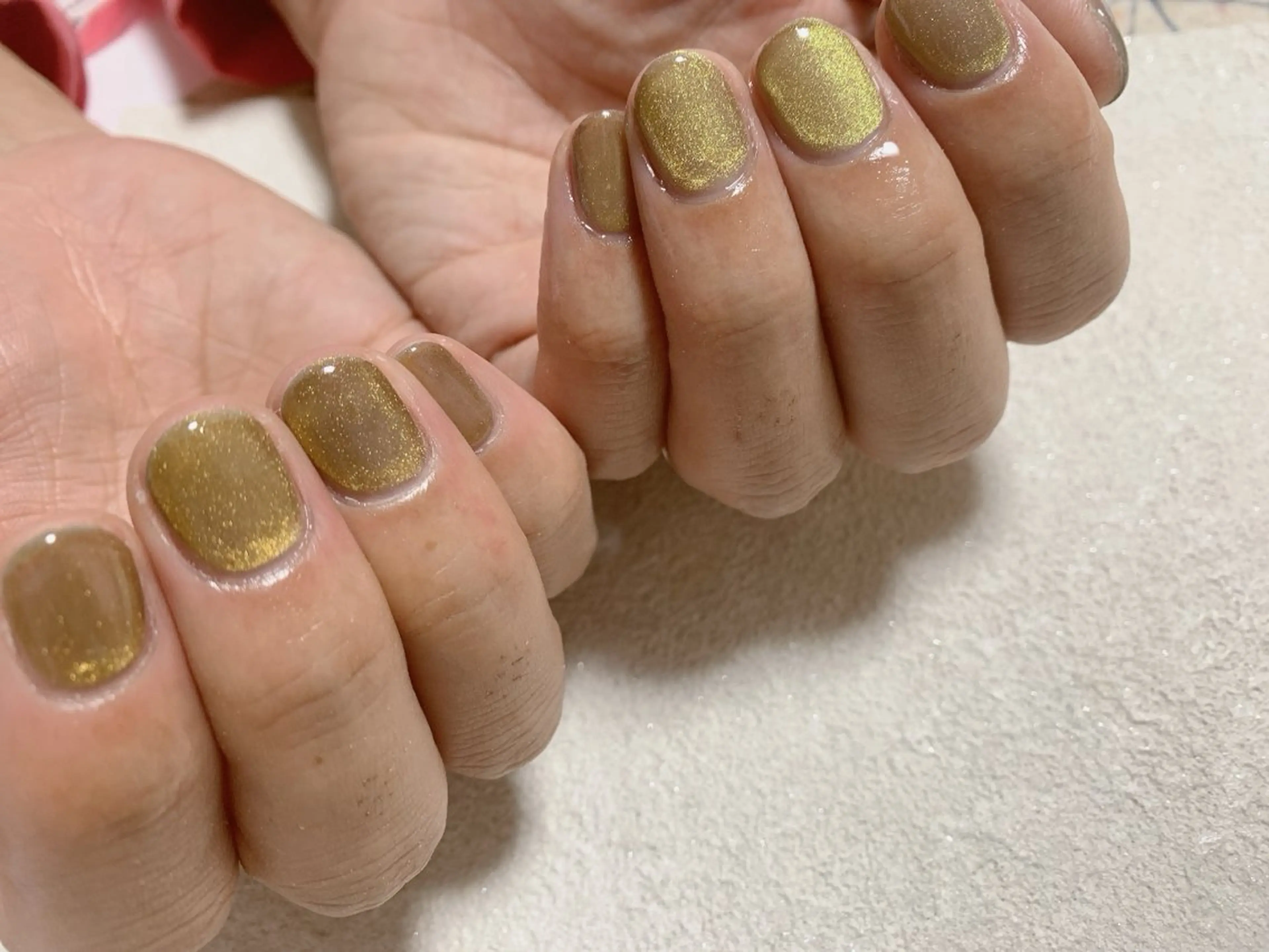 ネイル ジェルネイル キラキラネイル 韓国ネイル マグネットネイル メンズネイル kiki nail たまプラーザのネイルデザイン