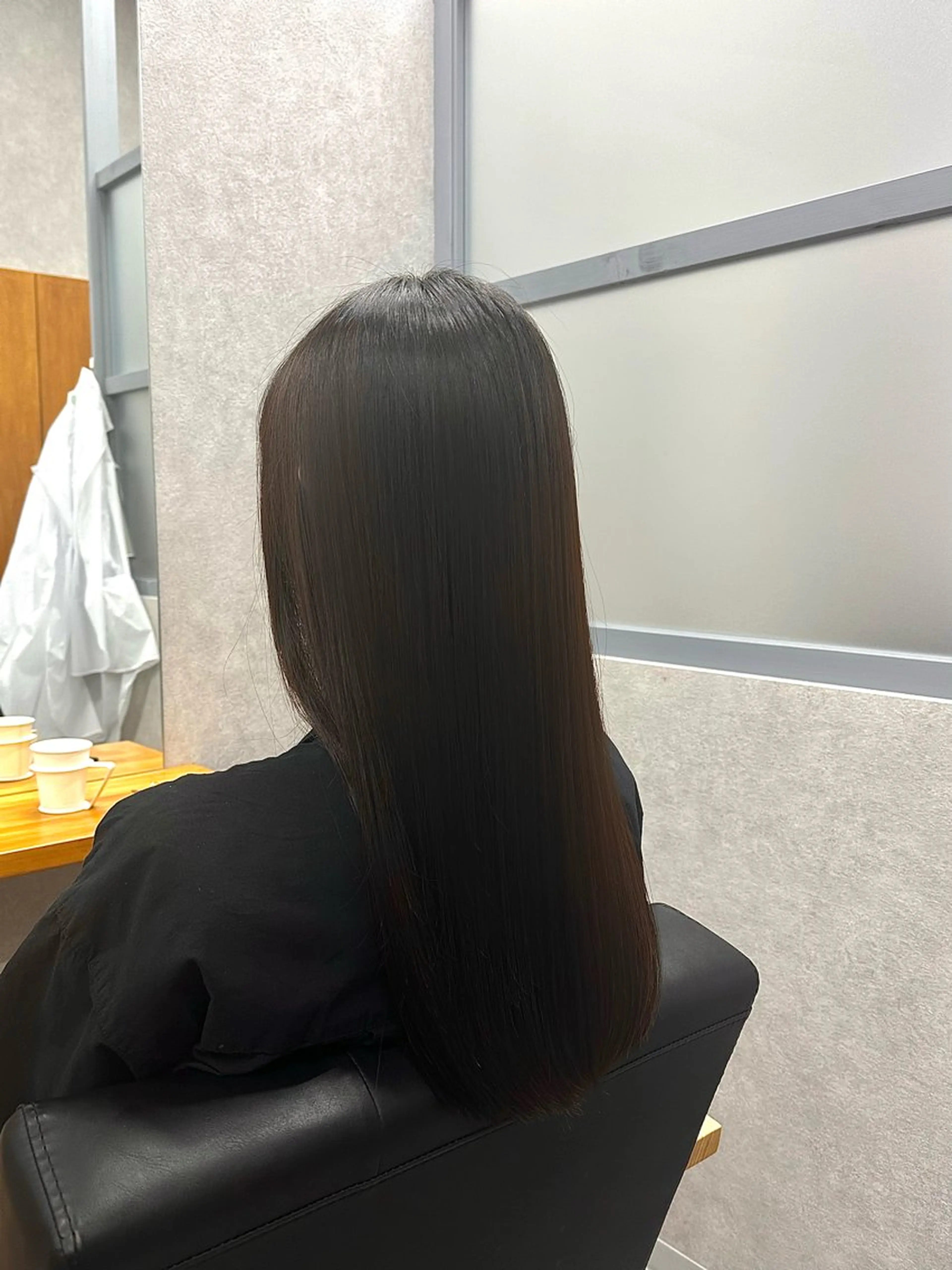 カット＋髪質改善縮毛矯正 酸性ストレート＋オーダーメイドトリートメントの写真