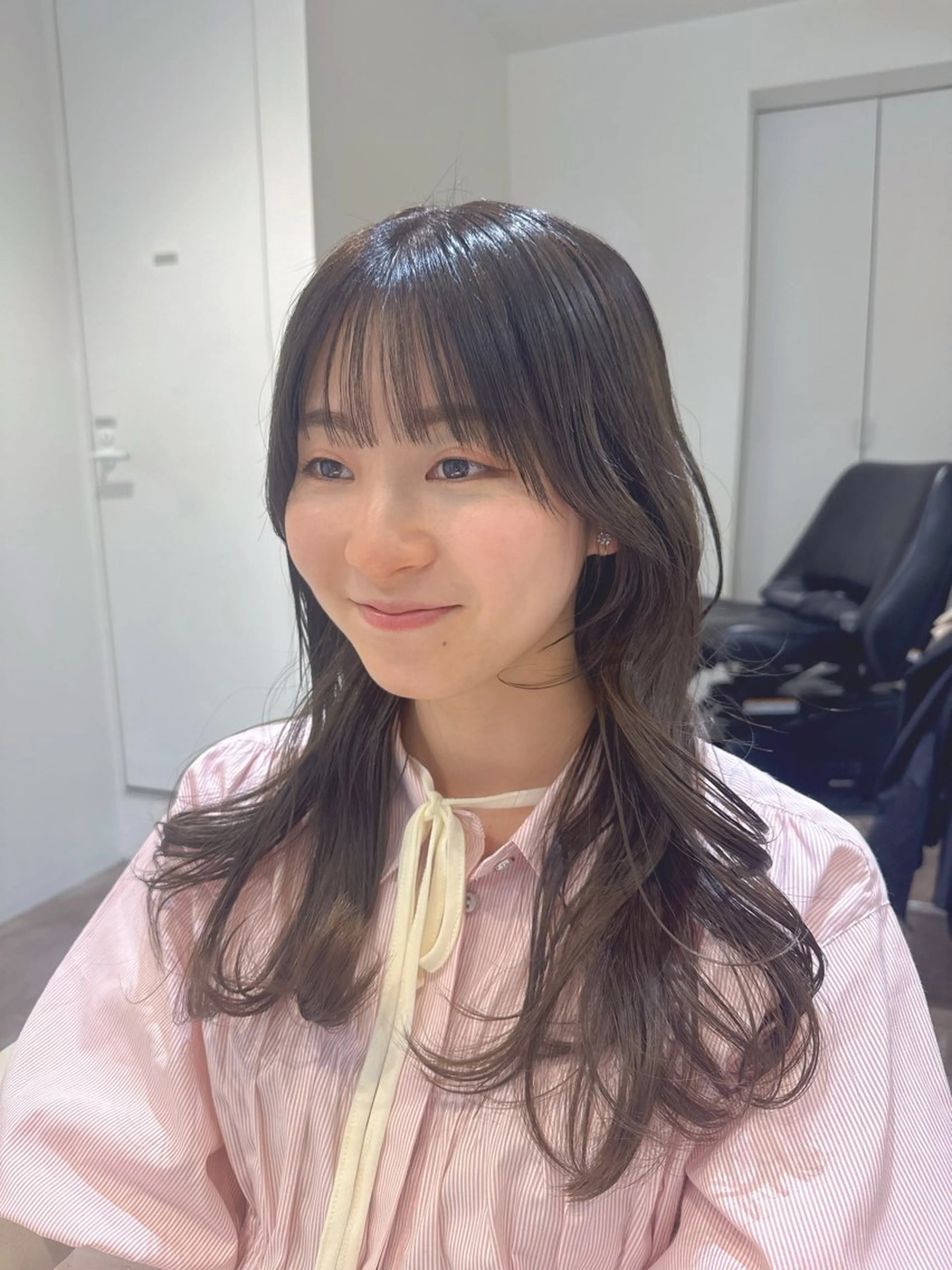 ロング カラー 透明感カラー グレージュ カーキグレージュ オリーブカラー カット ヘアカラー トリートメント 💎透明感カラー特化 💎TAISEIのヘアスタイル