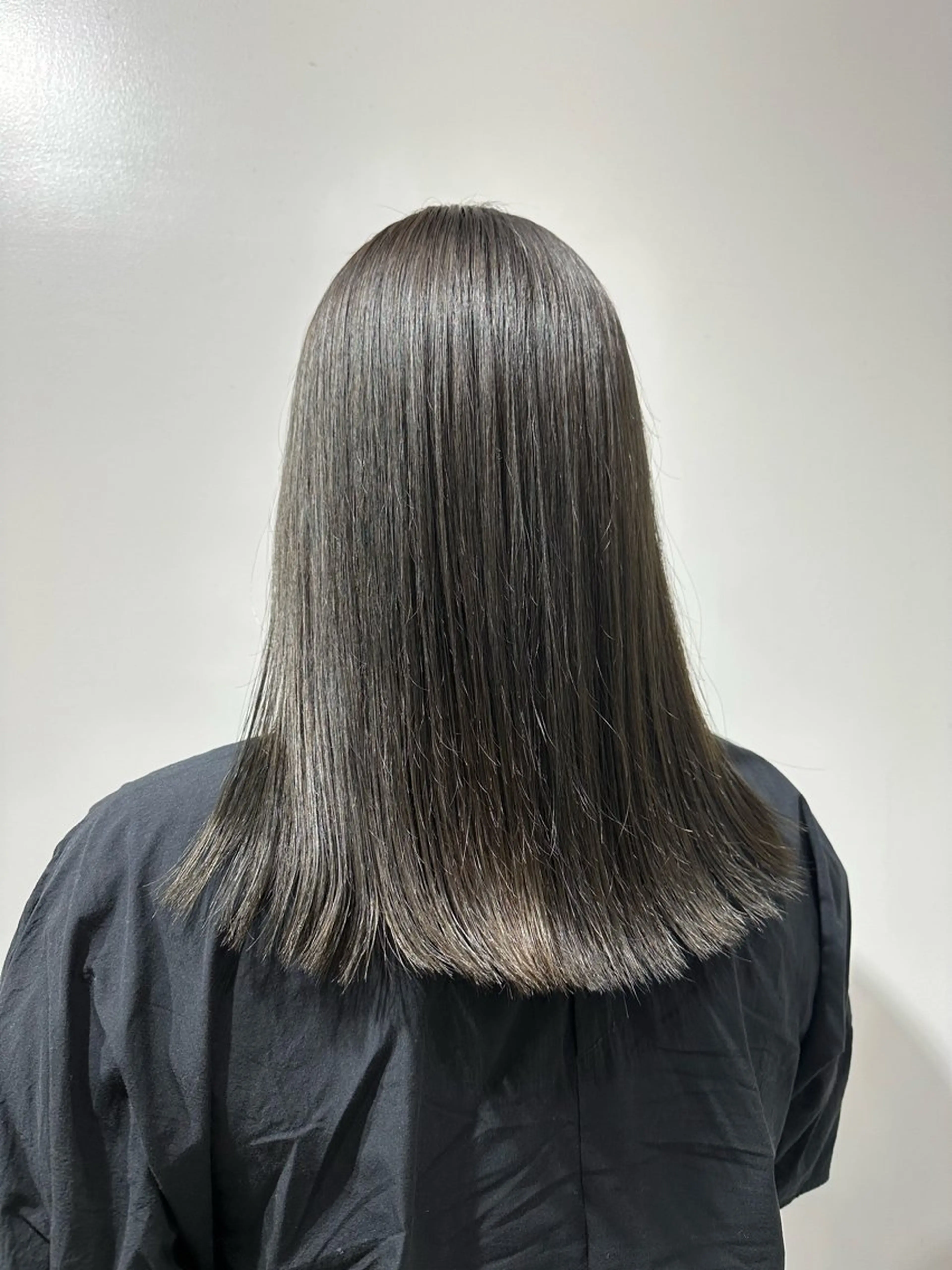 セミロング ヘアカラー トリートメント 酸性ストレート/艶髪 /縮毛/sara❄️のヘアスタイル