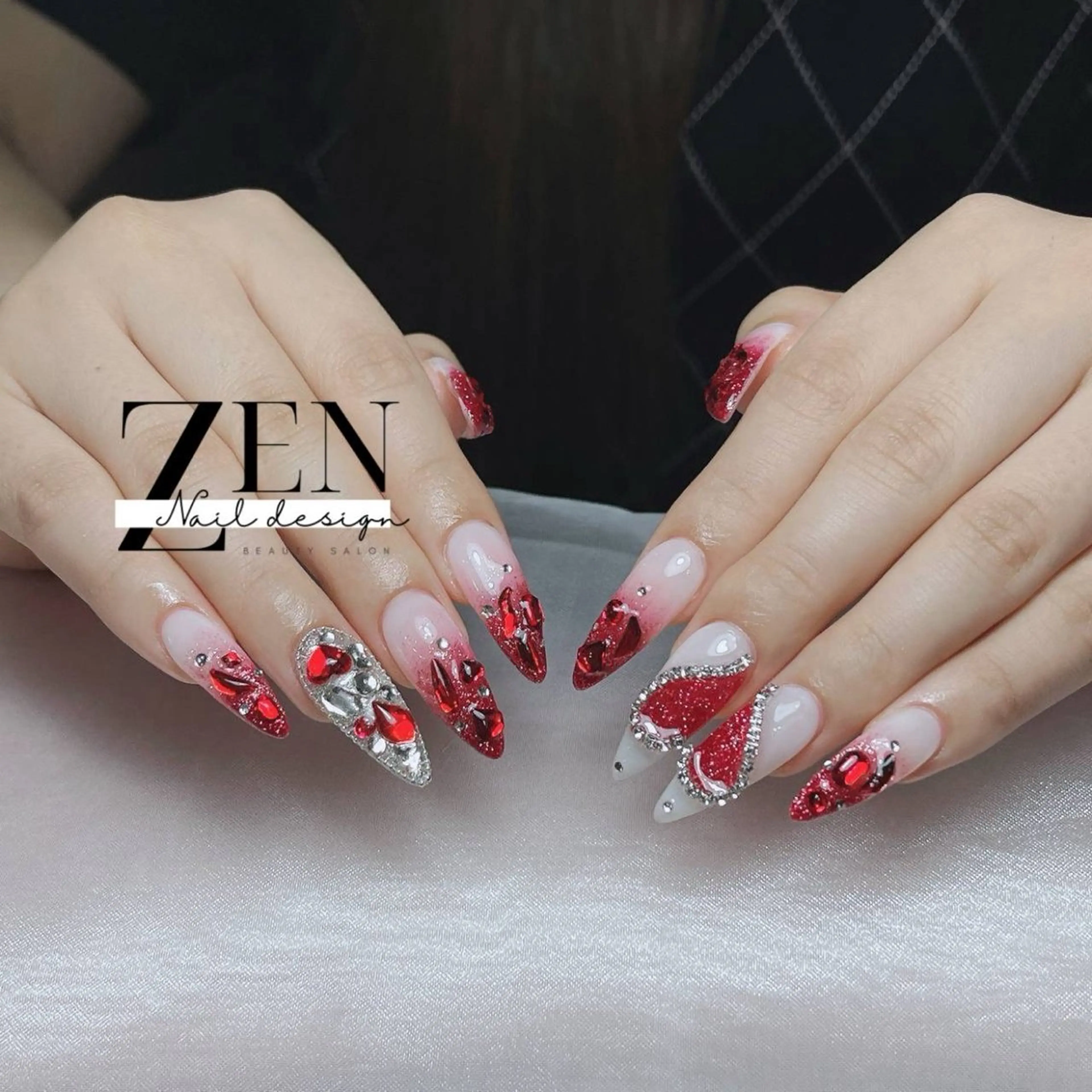 ネイル 持ち込み スカルプネイル ネイルチップ ハンドネイル Zen Nail Design 池袋のネイルデザイン
