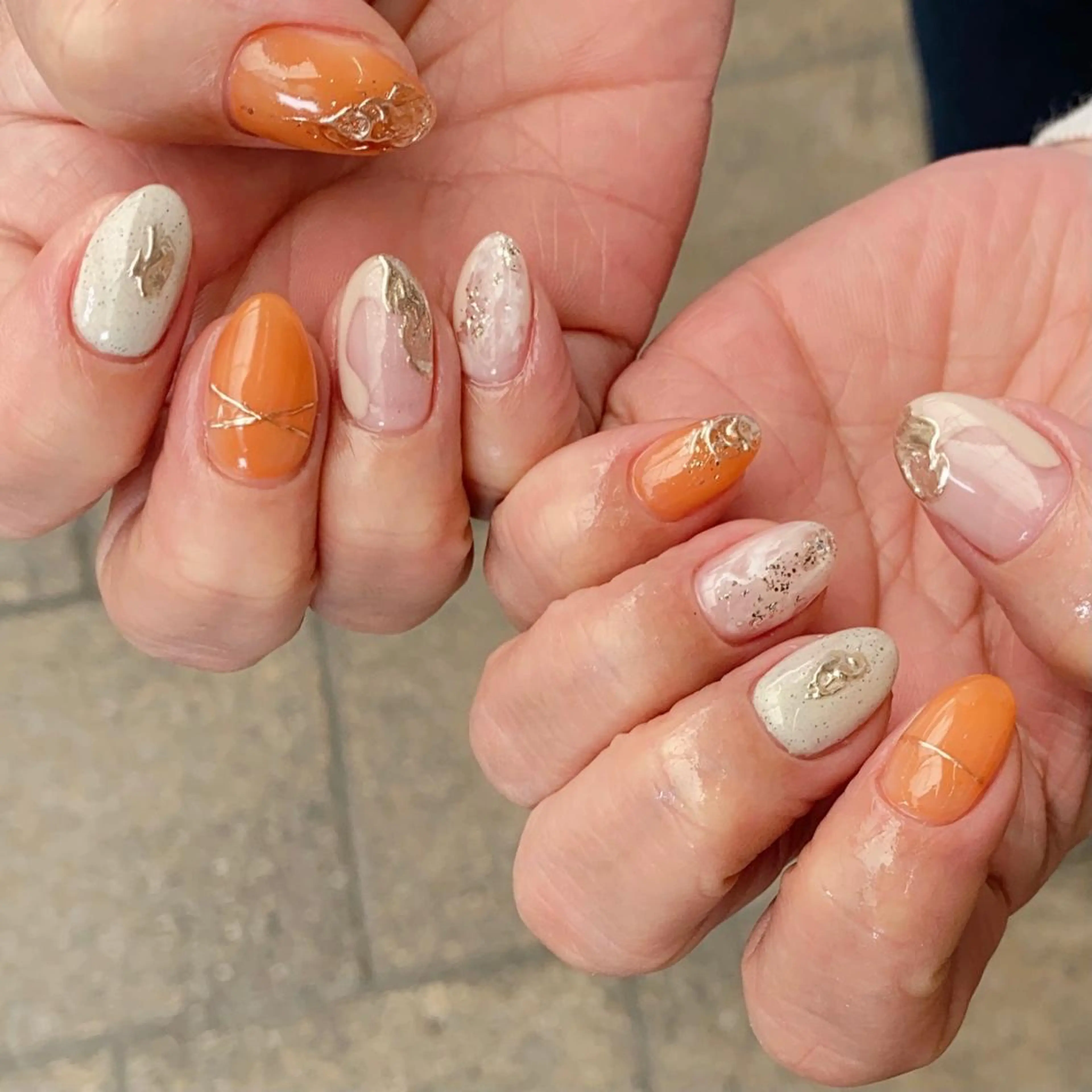 ネイル ハンドネイル nailsalon ∞ ﾐｶﾅﾙ ∞のネイルデザイン