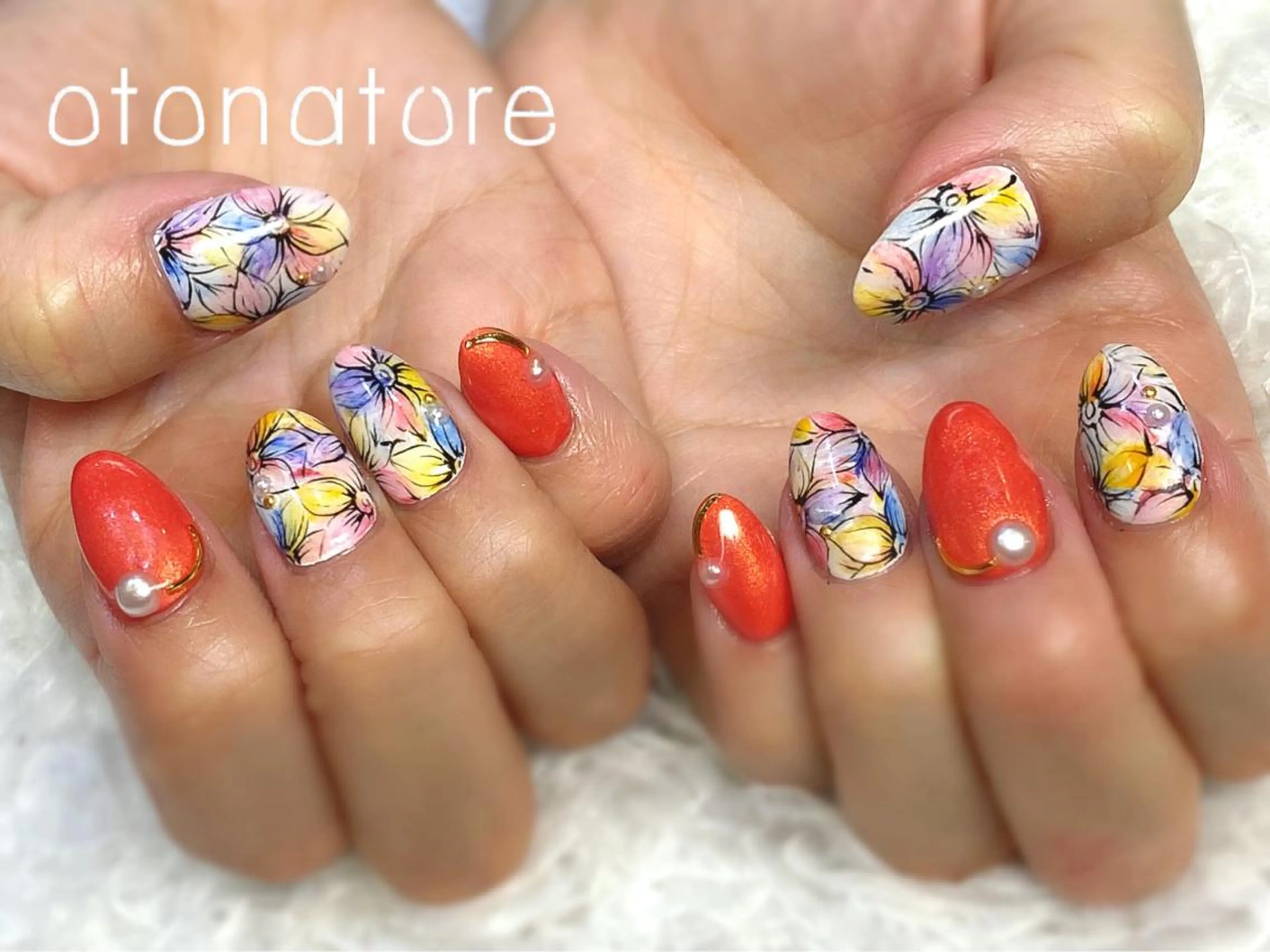 ネイル ChezEspoir 佐藤のネイルデザイン