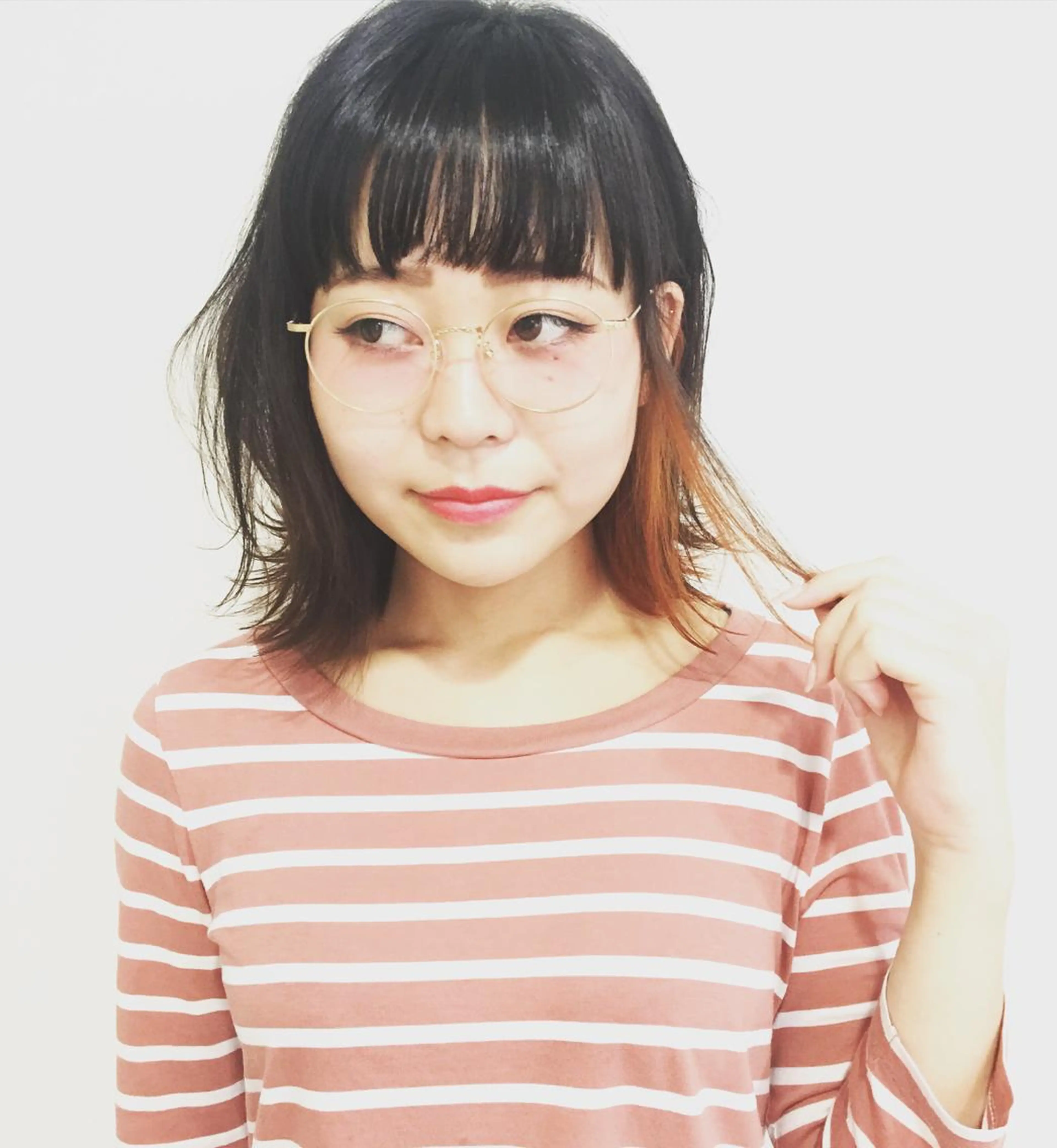 ショート ミディアム セミロング ロング カラー パーマ ヘアアレンジ メンズ メンズインナーカラー インナーカラー オレンジ 岡田 杏のエステ・リラクイメージ