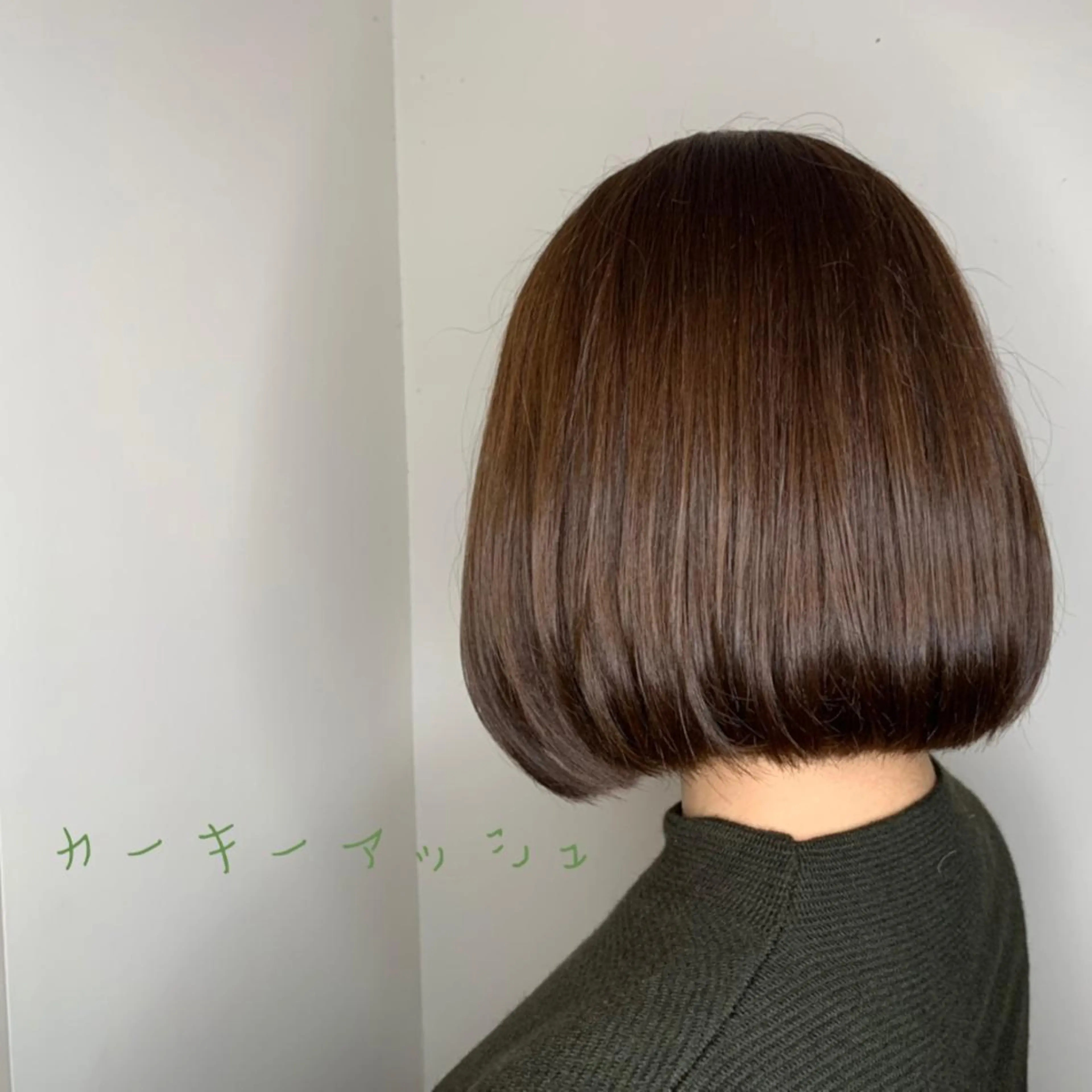 ショート カラー アッシュ ボブウルフ／ボブ Satsuki【名駅のヘアスタイル