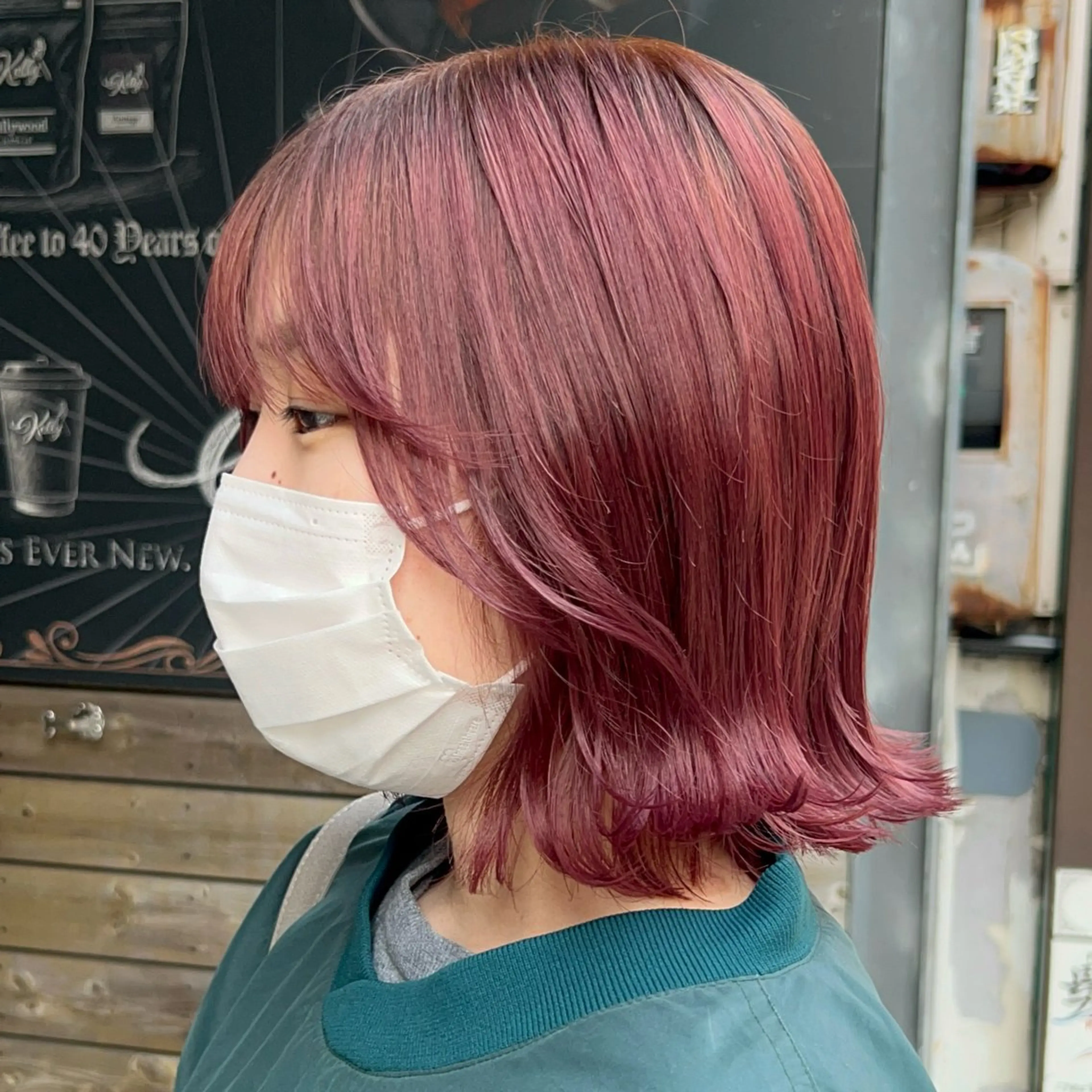 ミディアム カラー ヘアカラー トリートメント 横浜カラー/パーマ/ SAKI💫のヘアスタイル