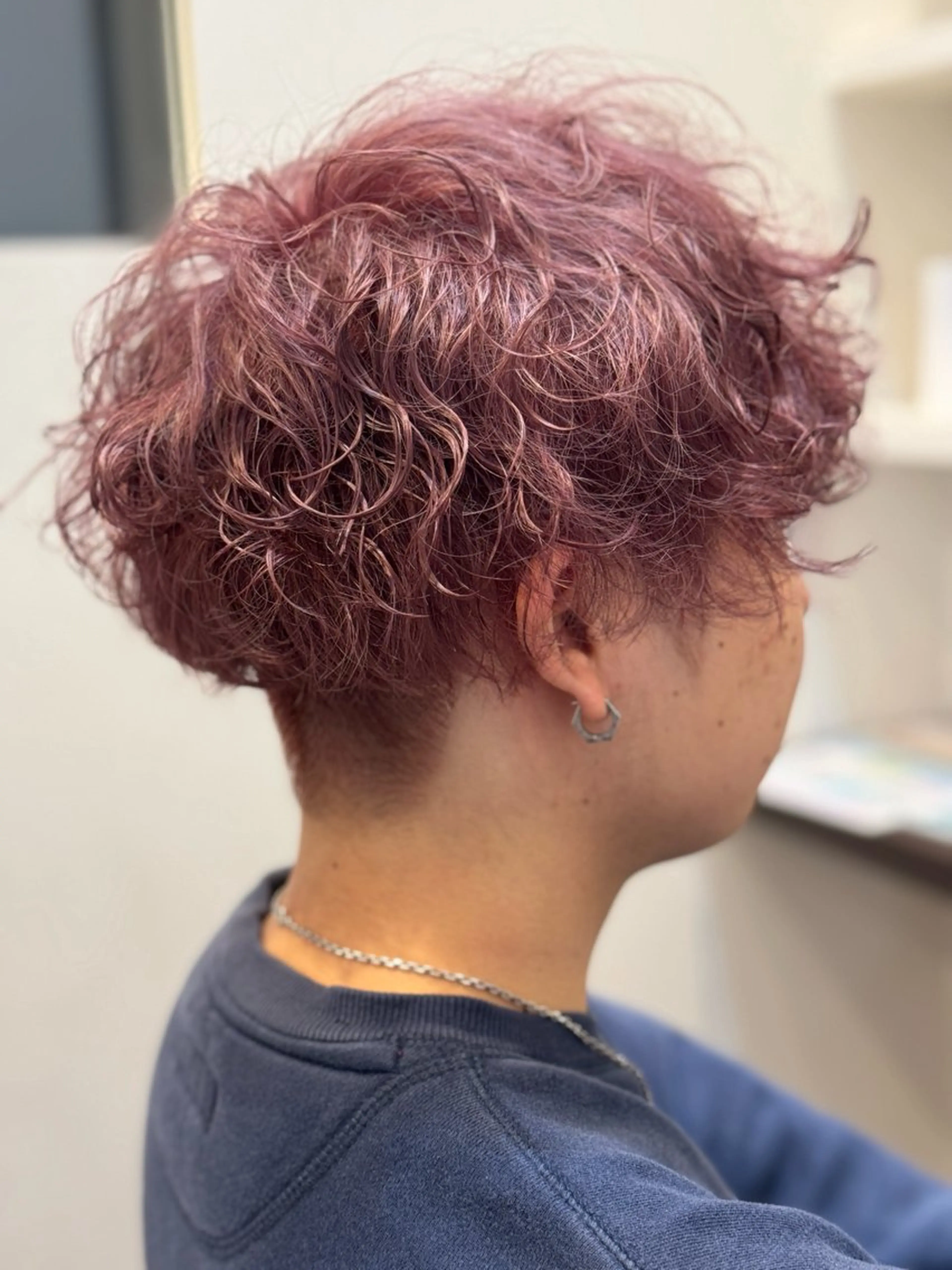 メンズ カット パーマ 田中 拓人のヘアスタイル