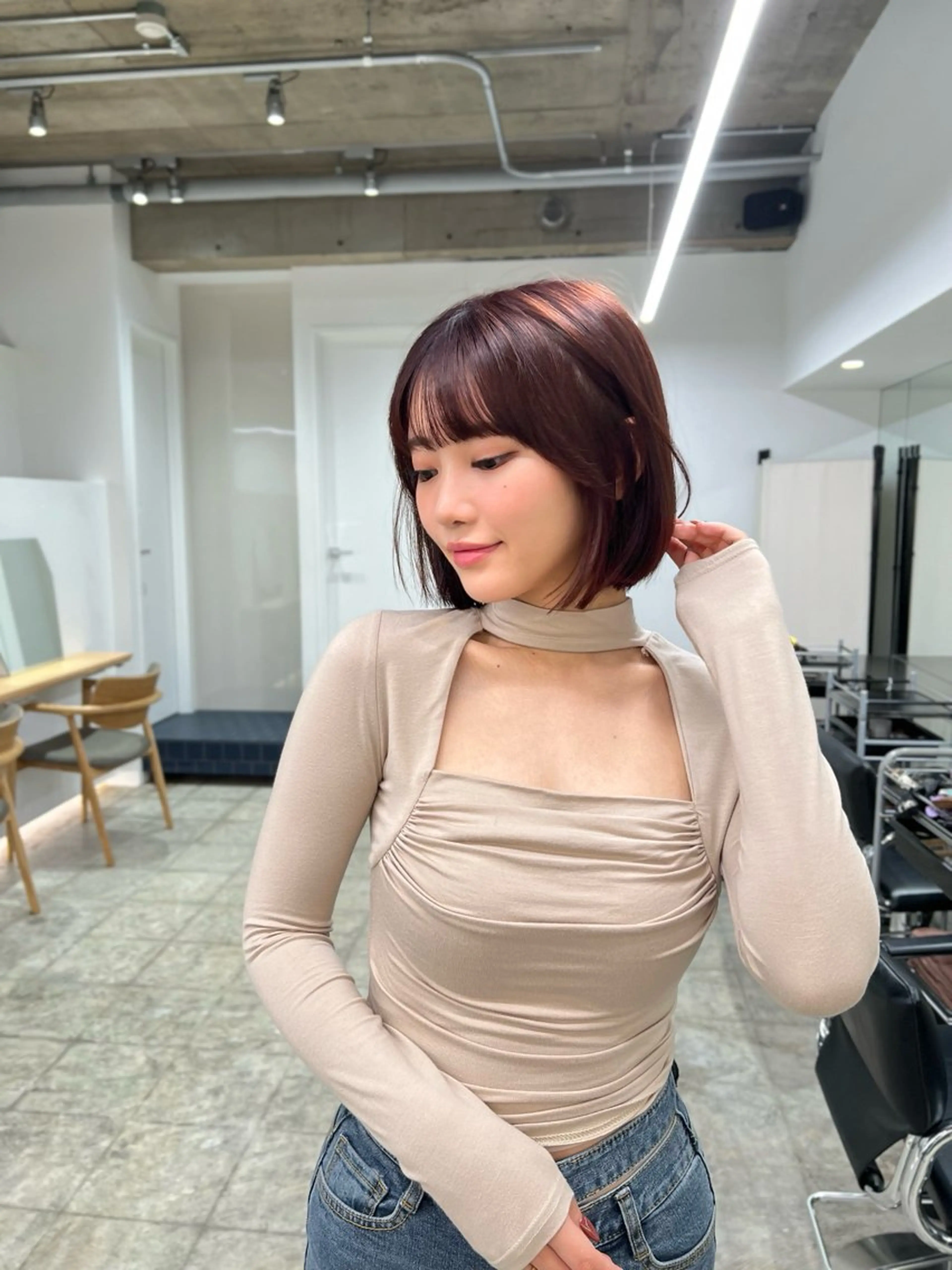 ショート 夏山 秀憲のヘアスタイル