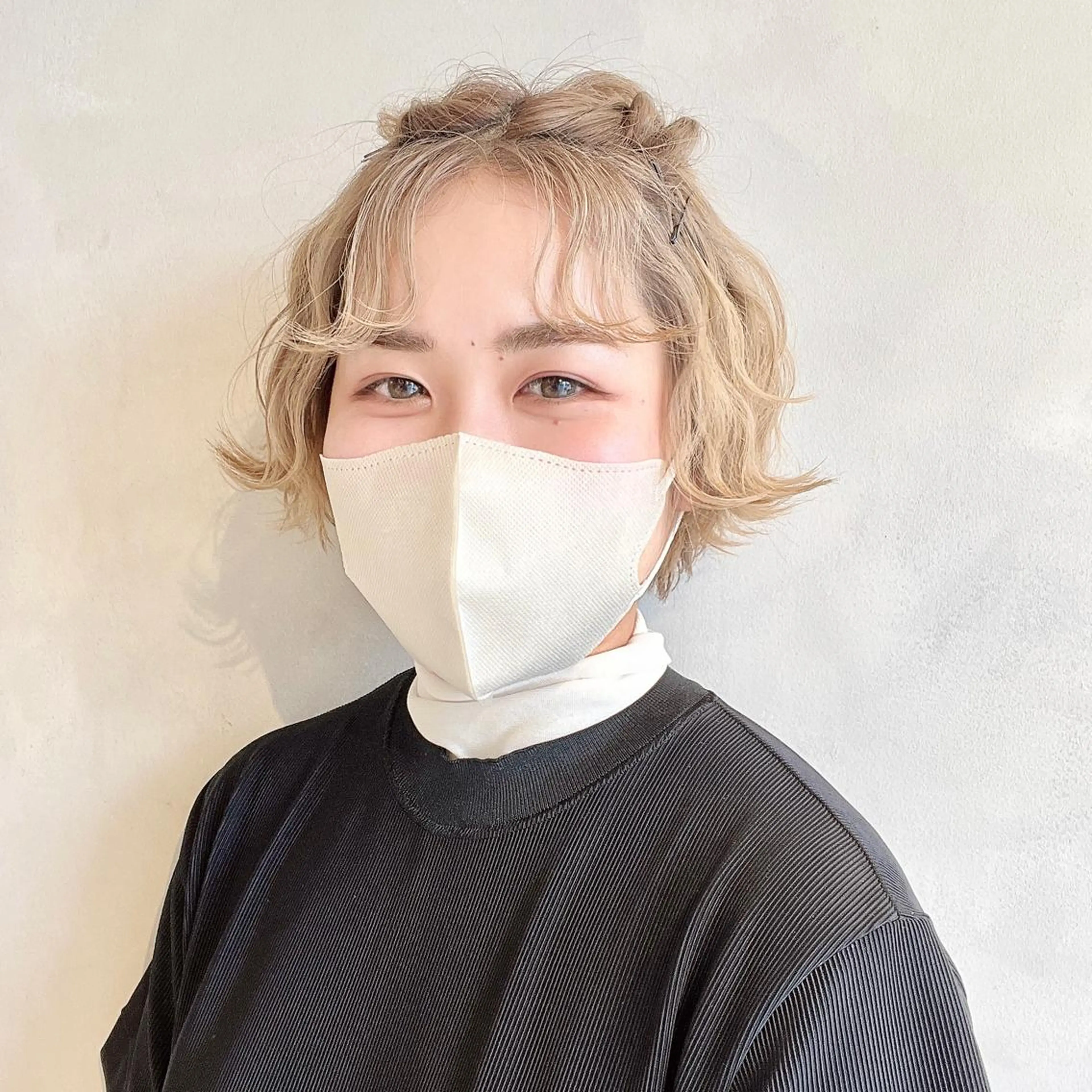 ショート カラー カット ヘアカラー トリートメント 髪質改善⌇透明感 カラー⌇川上葵のヘアスタイル