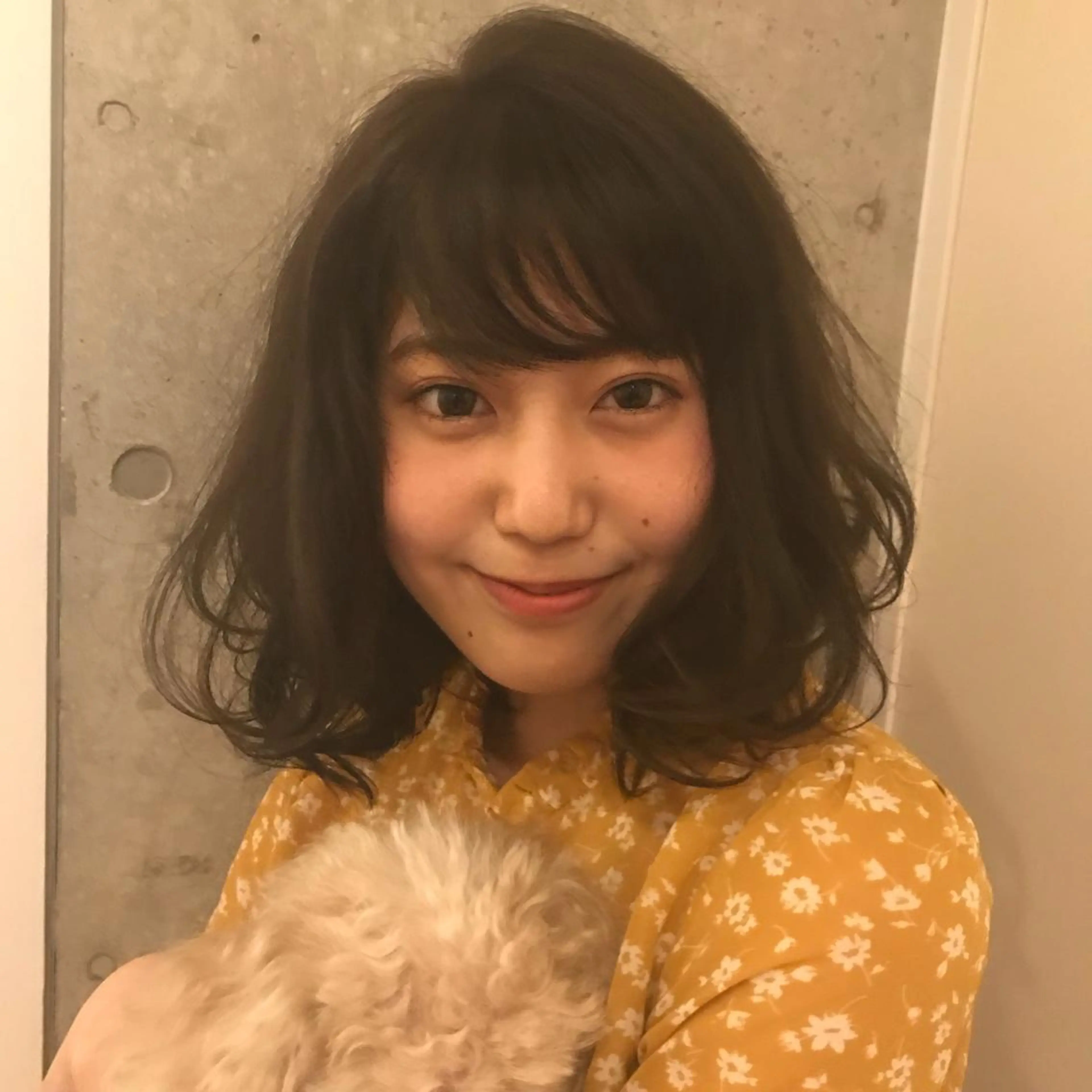 ミディアム 鈴木 悠史のヘアスタイル