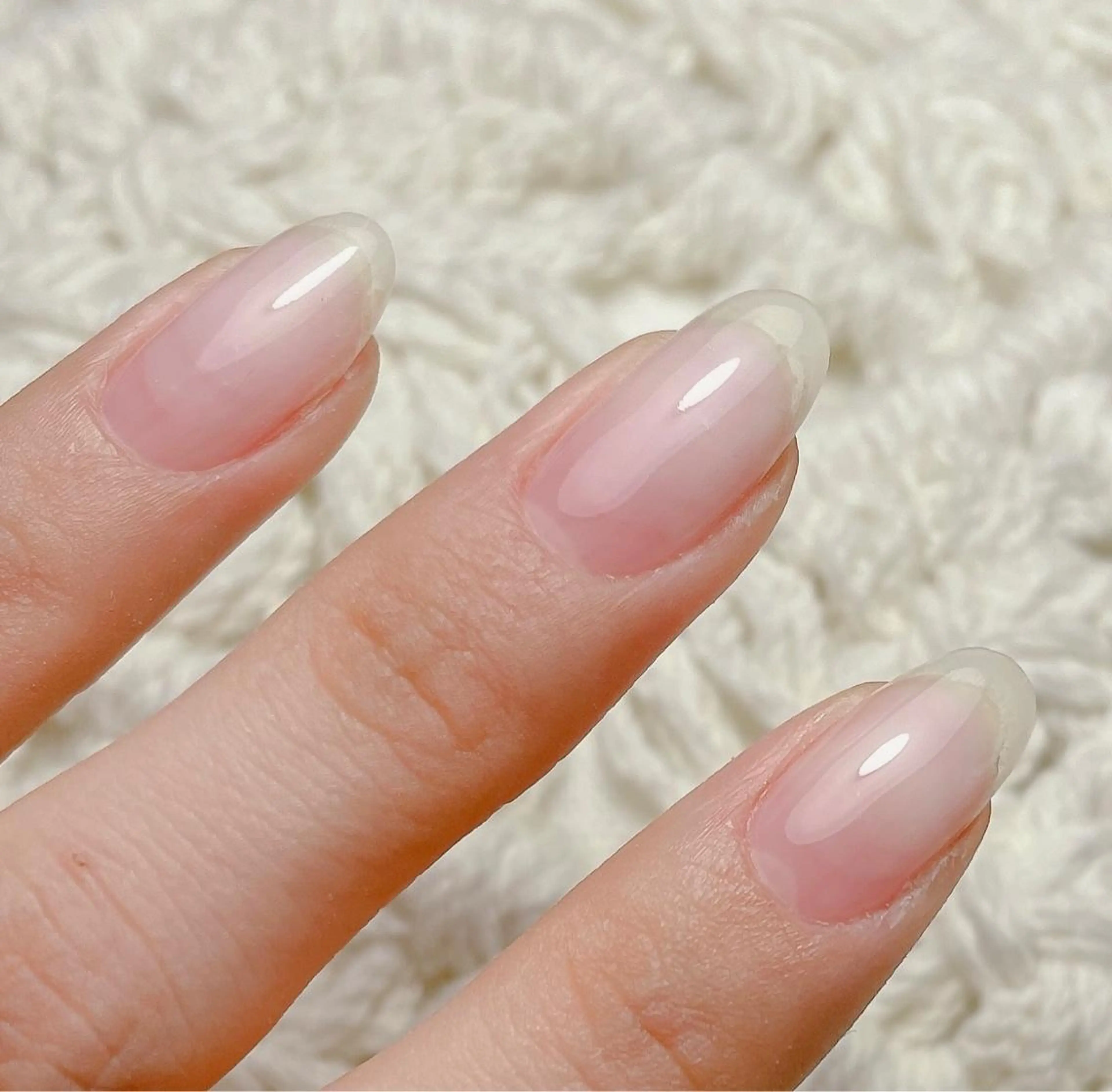 ネイル クリアネイル 川浜 みどりのネイルデザイン