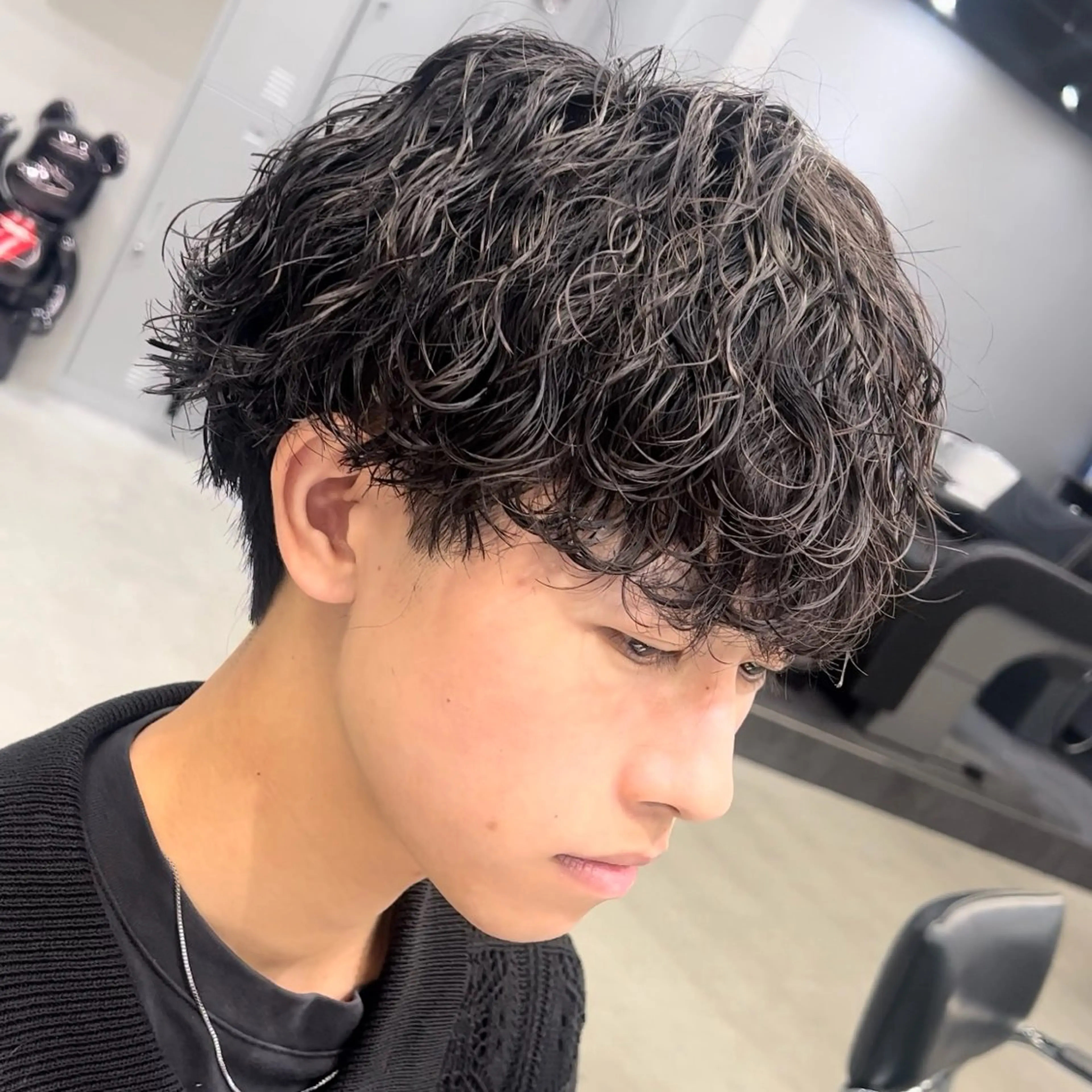 パーマ メンズ カット パーマ 川口 翔太郎（fifth）のヘアスタイル