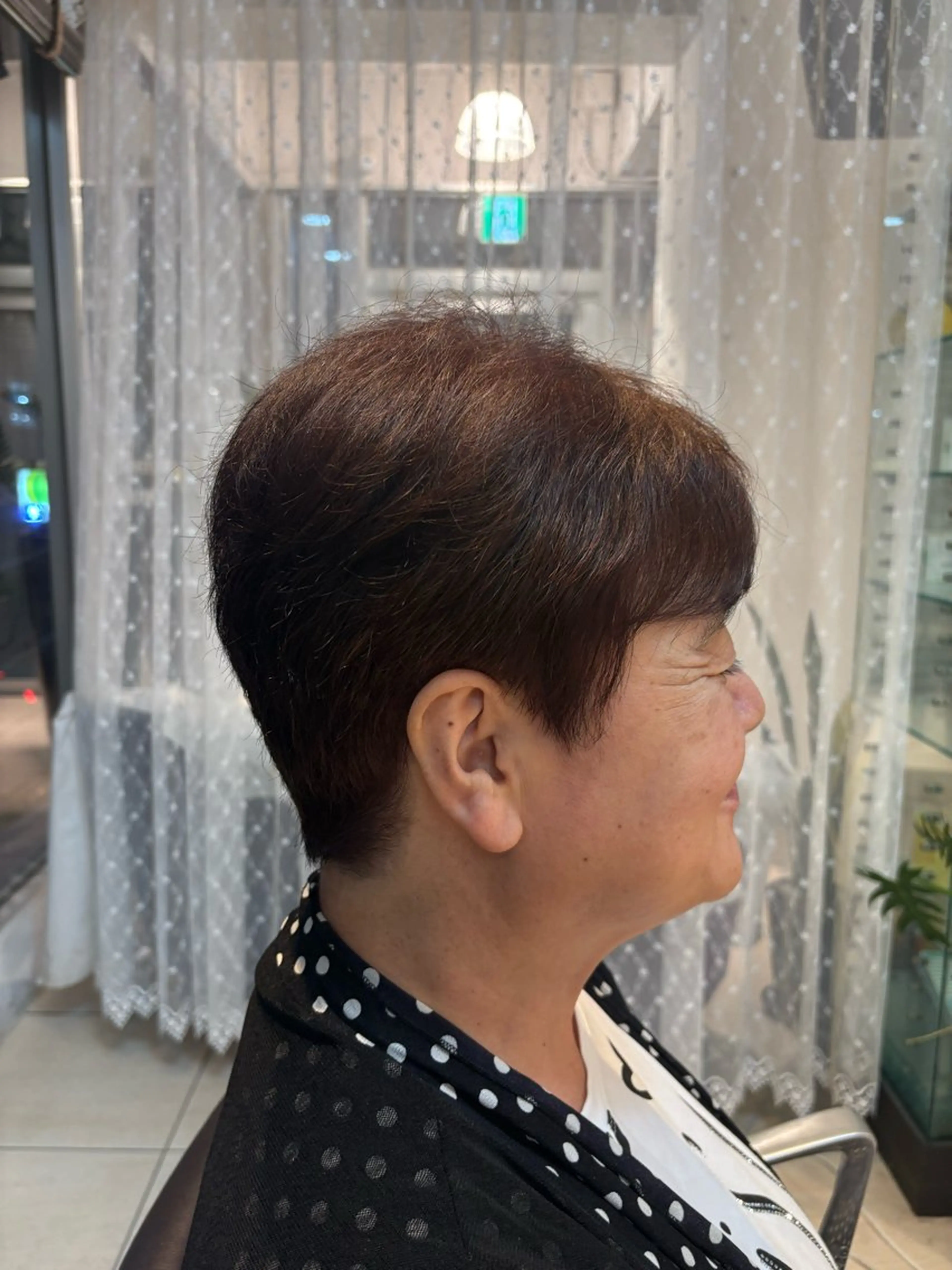 ショート カラー ショートヘア カット ヘアカラー 菊池 菜月のヘアスタイル