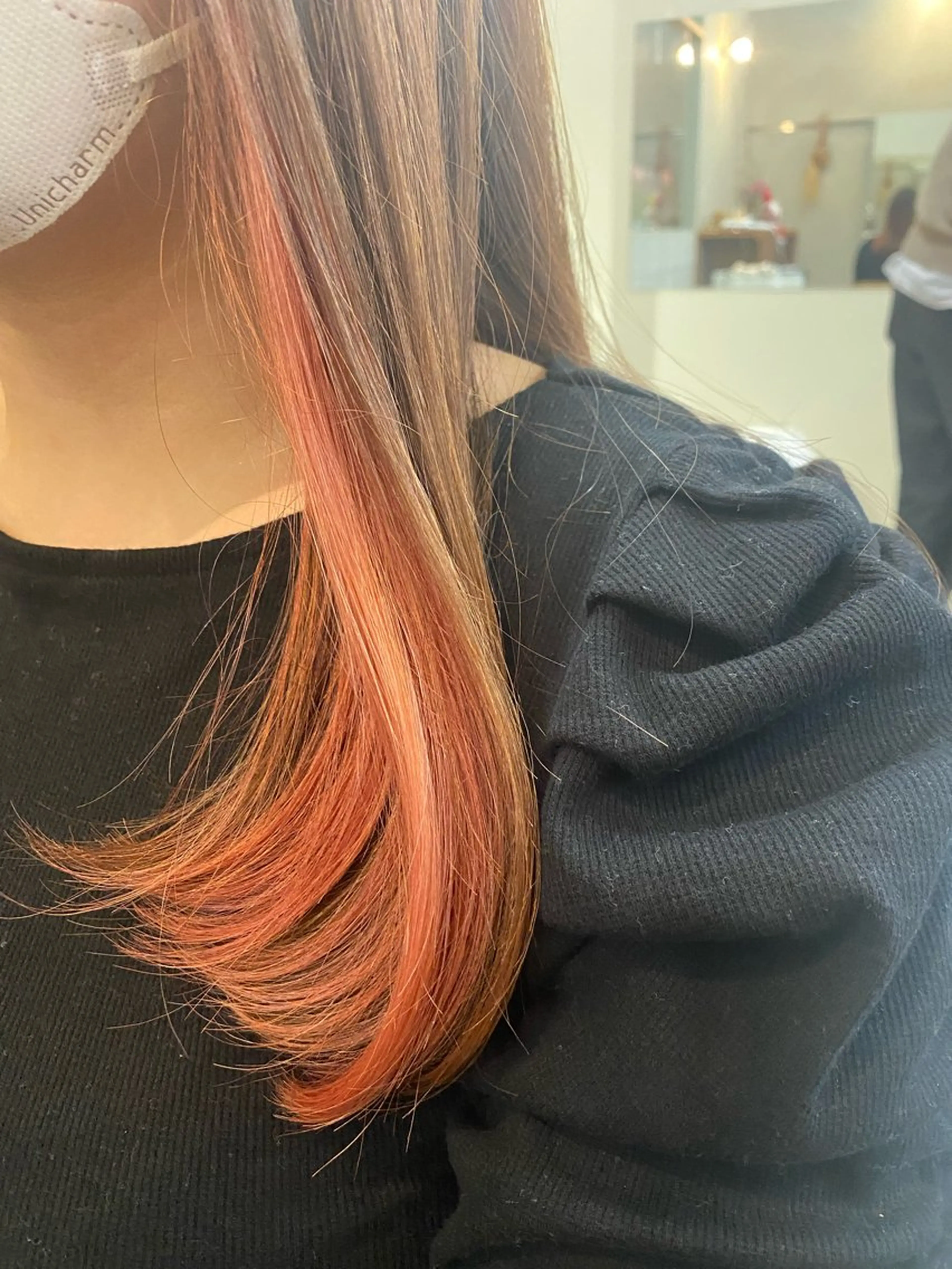 セミロング カット ヘアカラー トリートメント 🌻花屋併設🌻濱 幸帆のヘアスタイル