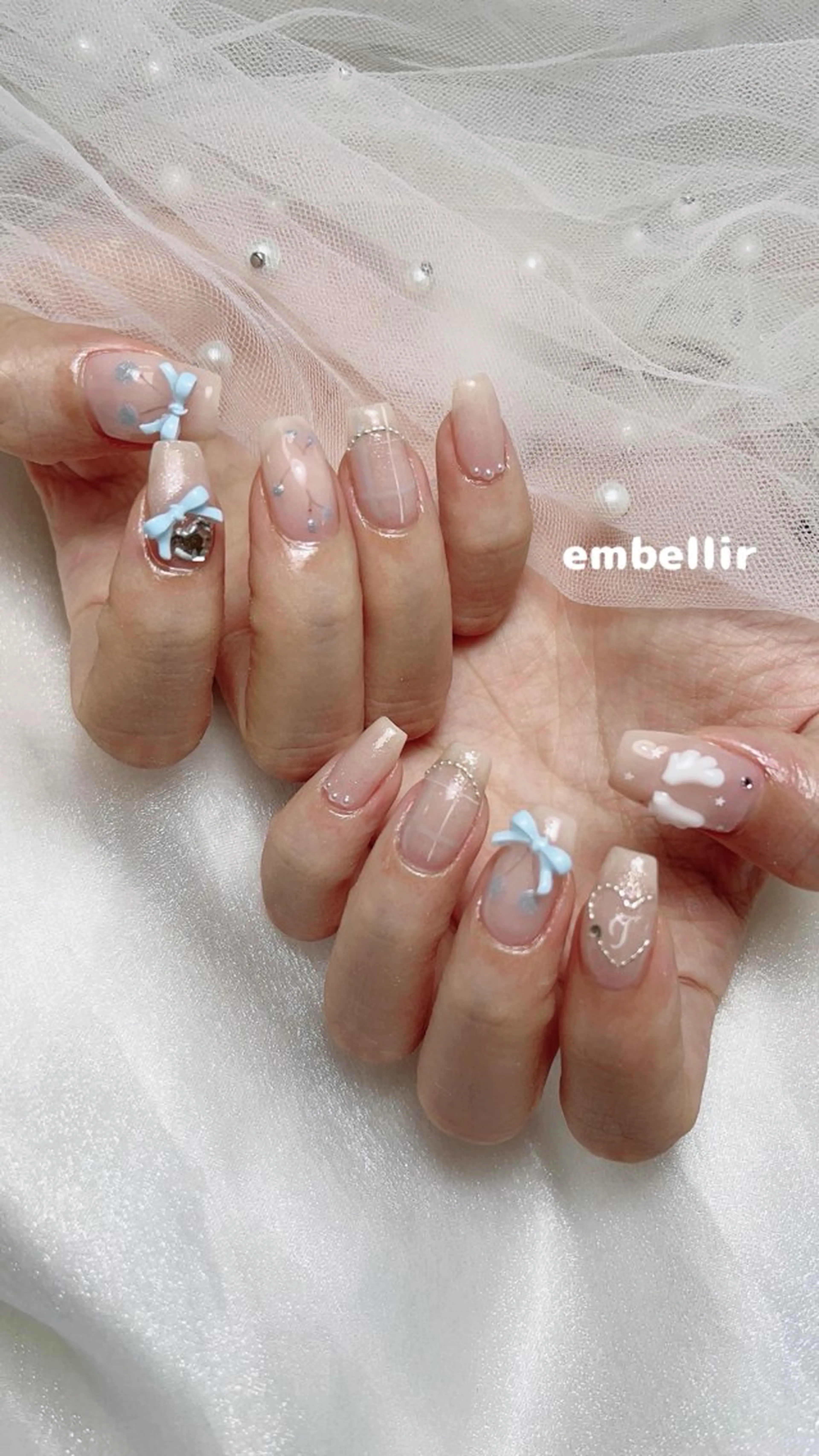 ネイル ハンドネイル embellir所属・emi ♡のネイルデザイン