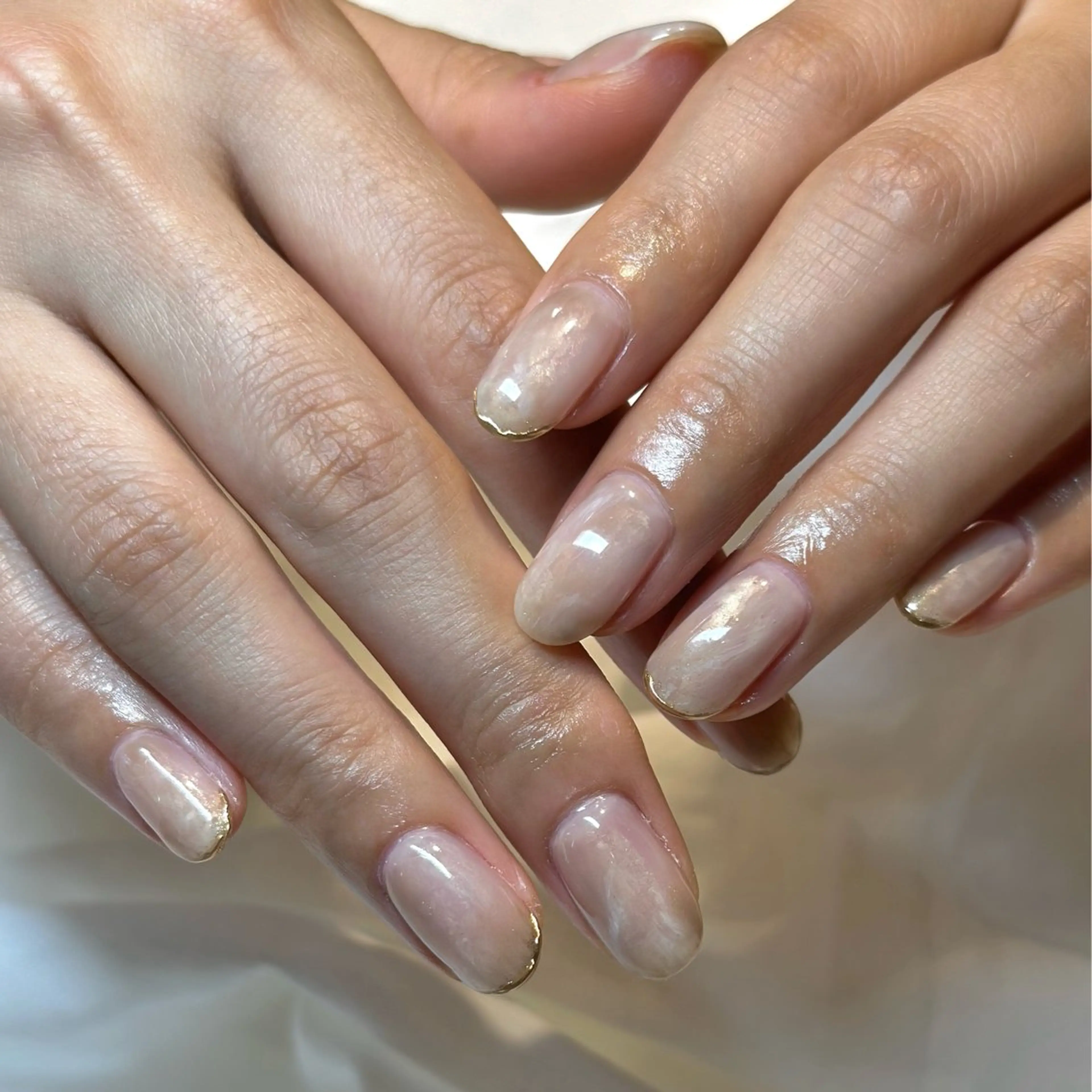 ネイル ニュアンスネイル aoi .のネイルデザイン