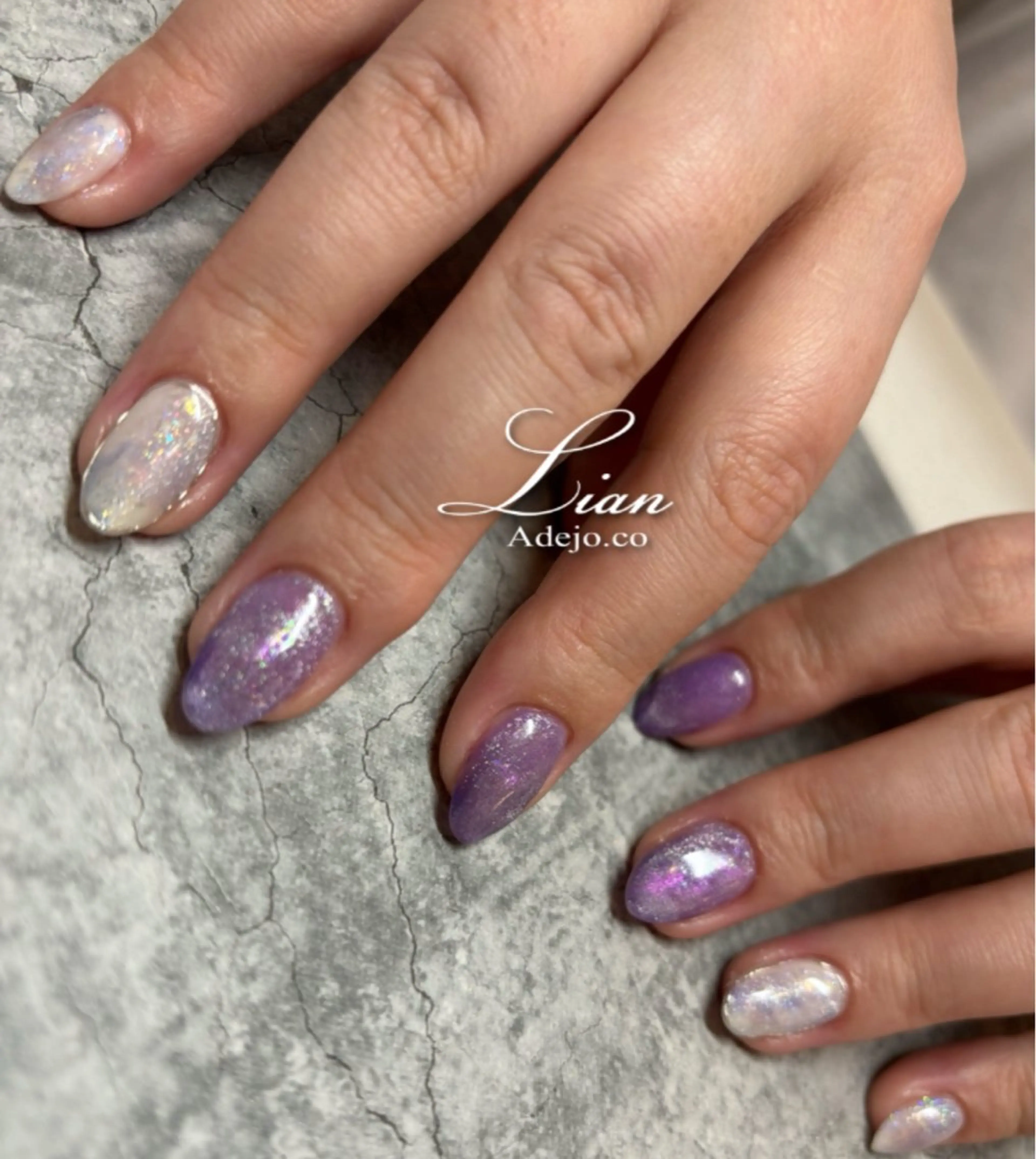 ネイル ニュアンスネイル Nail salon LIANのネイルデザイン
