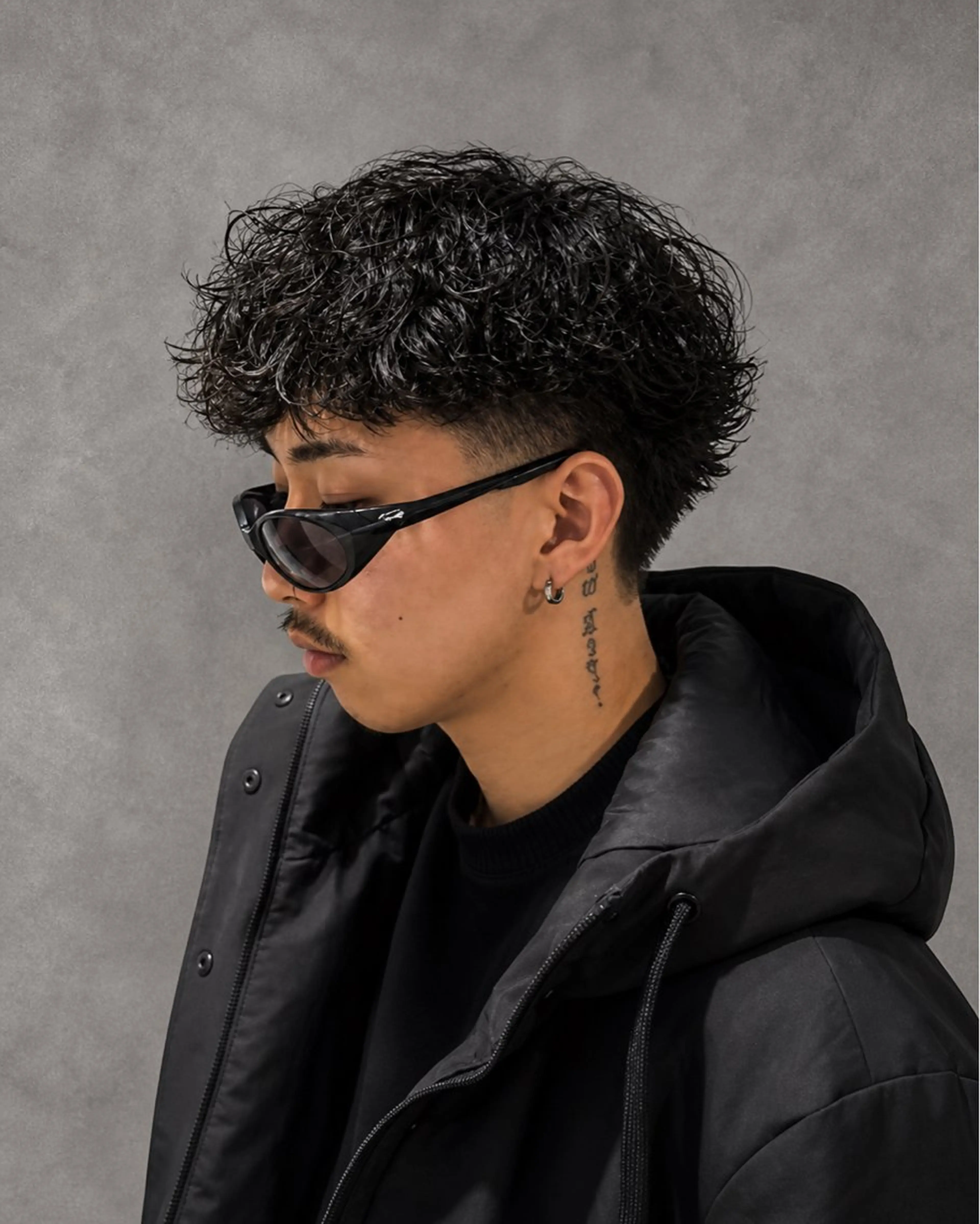 ショート カラー パーマ ヘアアレンジ メンズ キッズ 細川 秀平のヘアスタイル